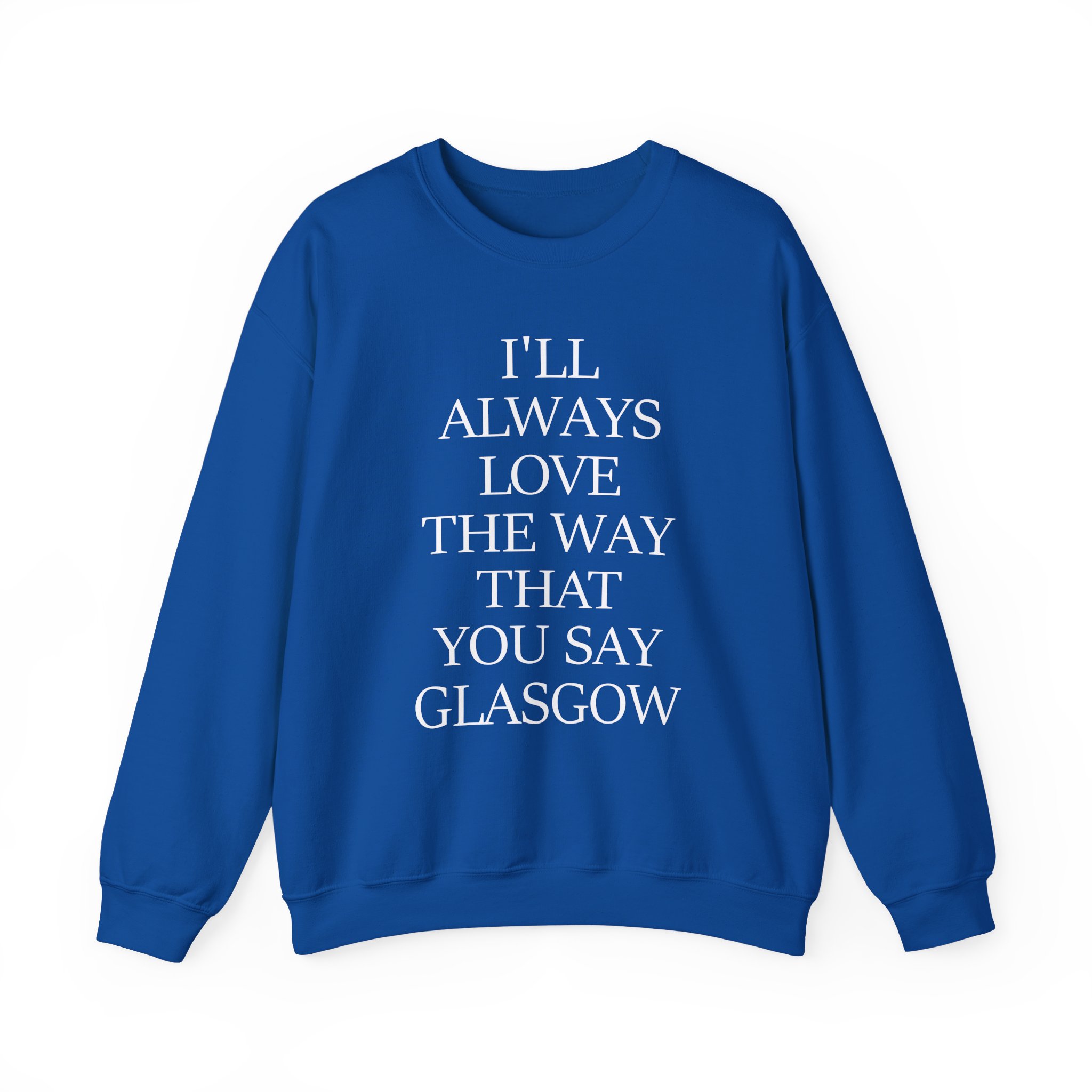 The Snuts I'll Always Love the Way That You Say Glasgow Unisex Heavy Blend™ Crewneck Sweatshirt - Image 17