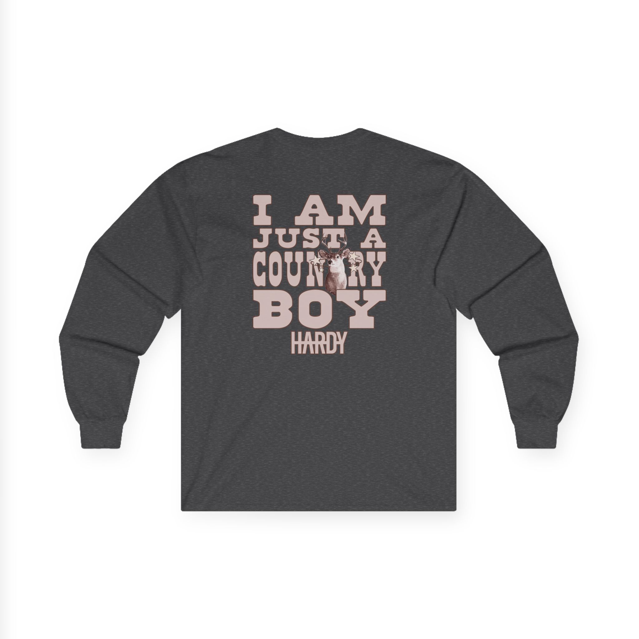 Hd I Am Just a Country Boy Crewneck Unisex Ultra Cotton Long Sleeve Tee - Image 10