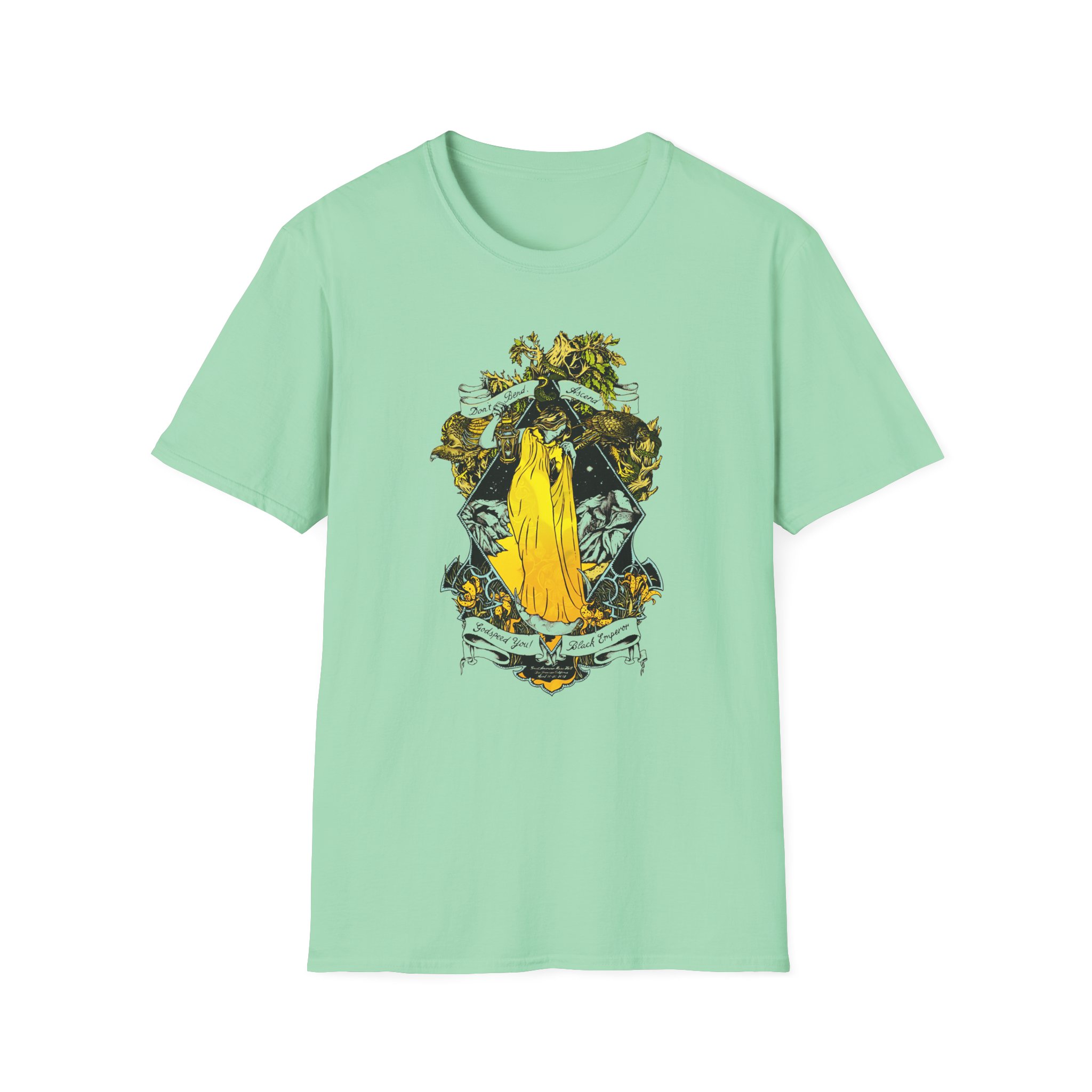 Godspeed You Black Emperor Unisex Softstyle T-shirt - Image 5