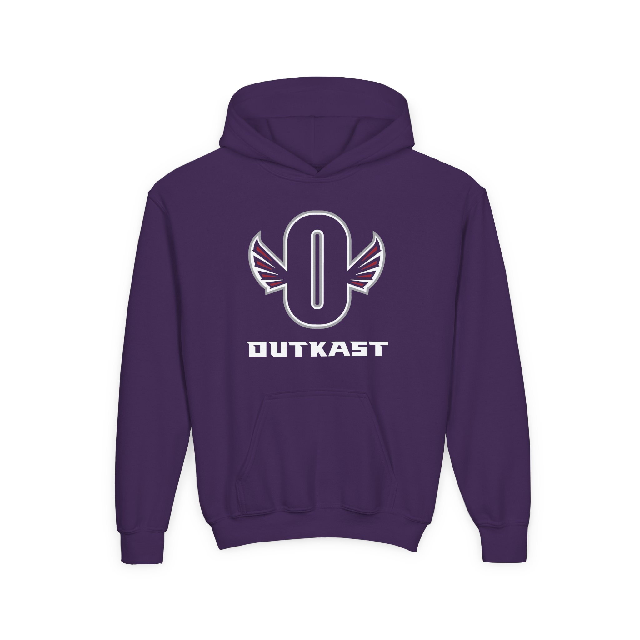 Youth Outkast X Atlanta Falcons "O" Logo Heavy Blend Hooded Sweatshirt - Image 13