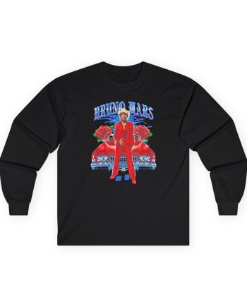 Bruno Mars Tampa the Romantic Unisex Ultra Cotton Long Sleeve Tee
