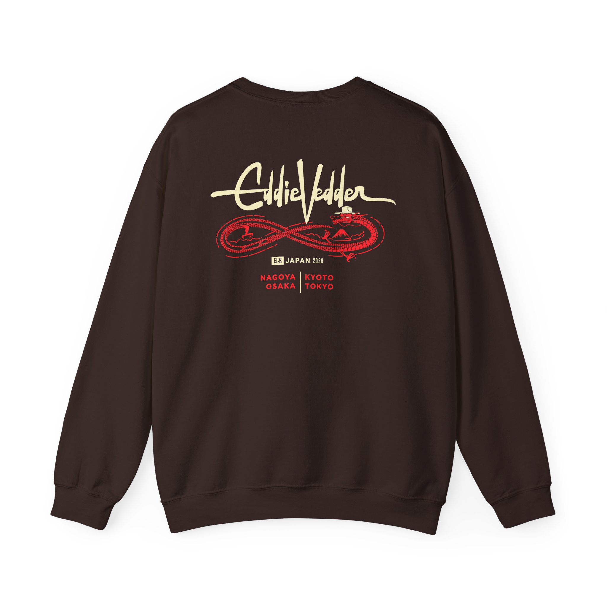 Eddie Vedder Figure 8 Dragon Unisex Heavy Blend™ Crewneck Sweatshirt - Image 4