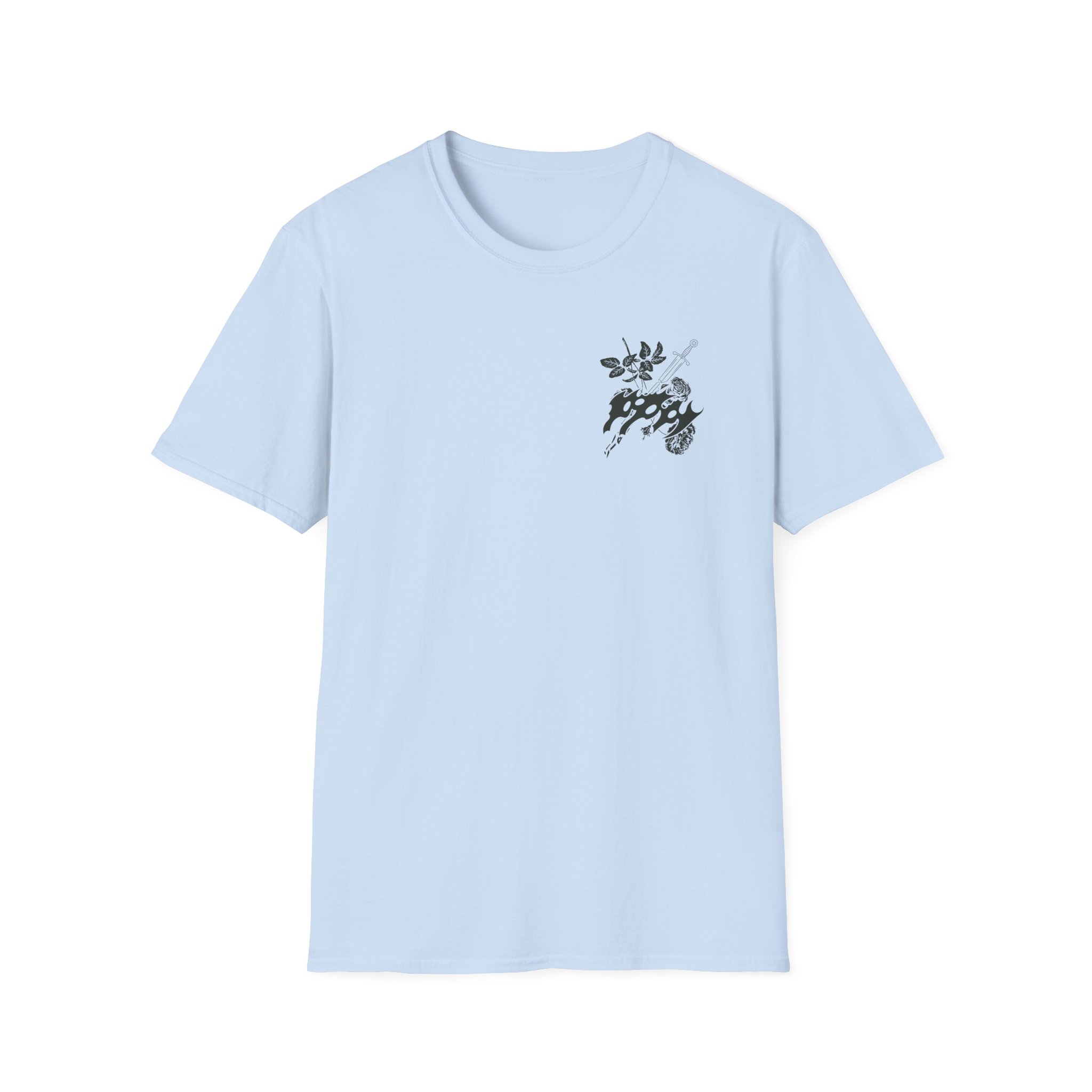 Poppy Cost Of Giving Up Unisex Softstyle T-Shirt - Image 15