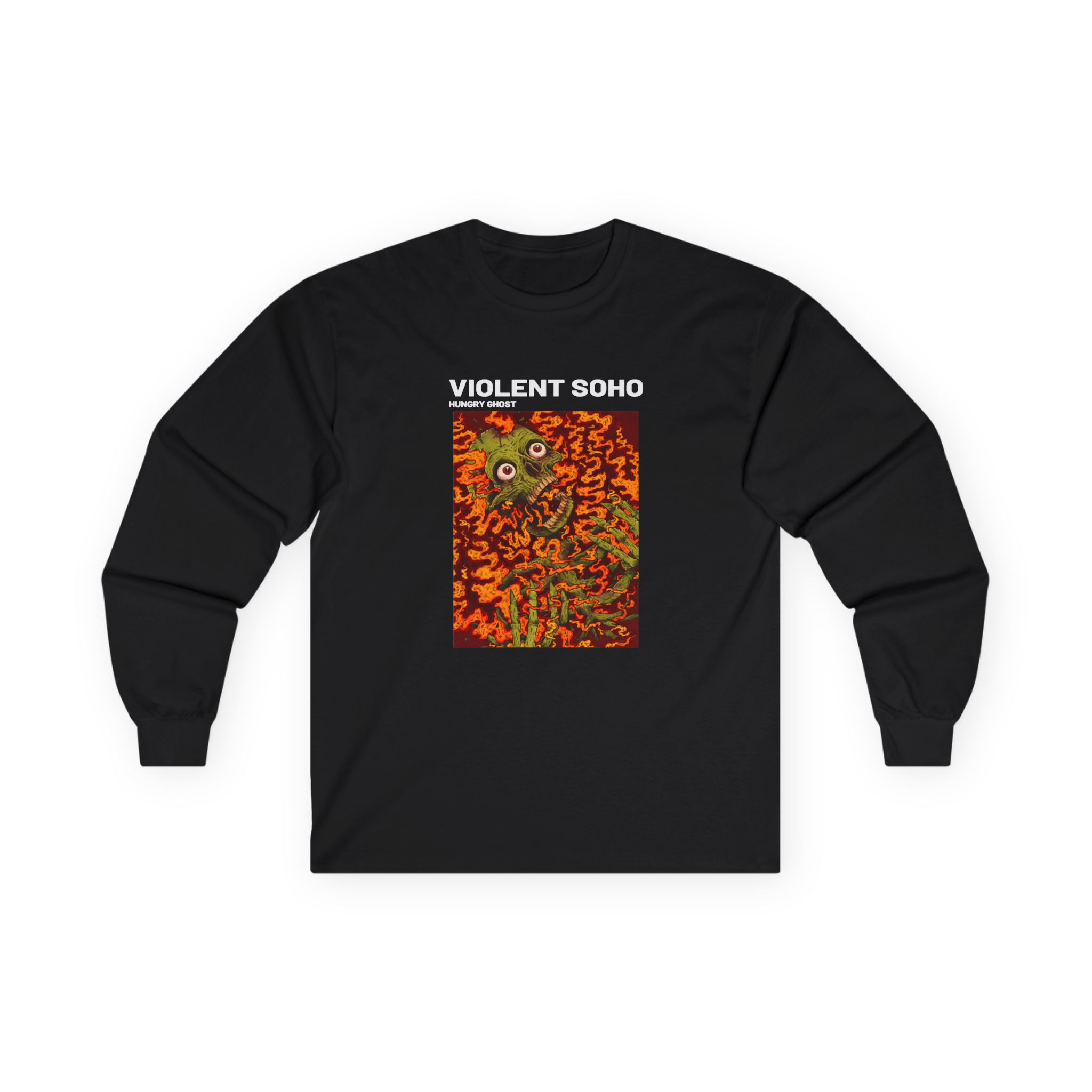 Violent Soho Hungry Ghost Unisex Ultra Cotton Long Sleeve Tee