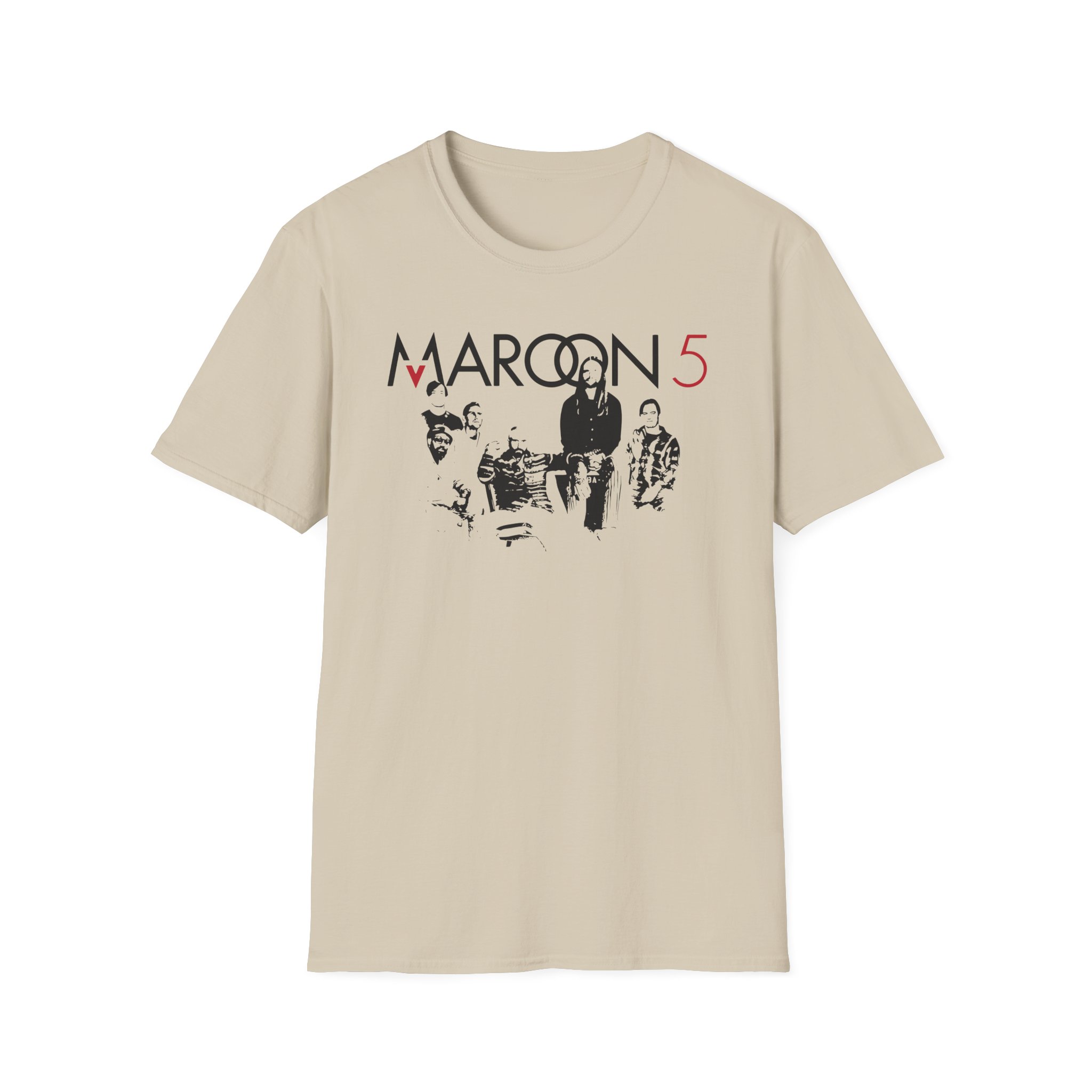 Adam Levine Maroon 5 Unisex Softstyle T-Shirt - Image 3