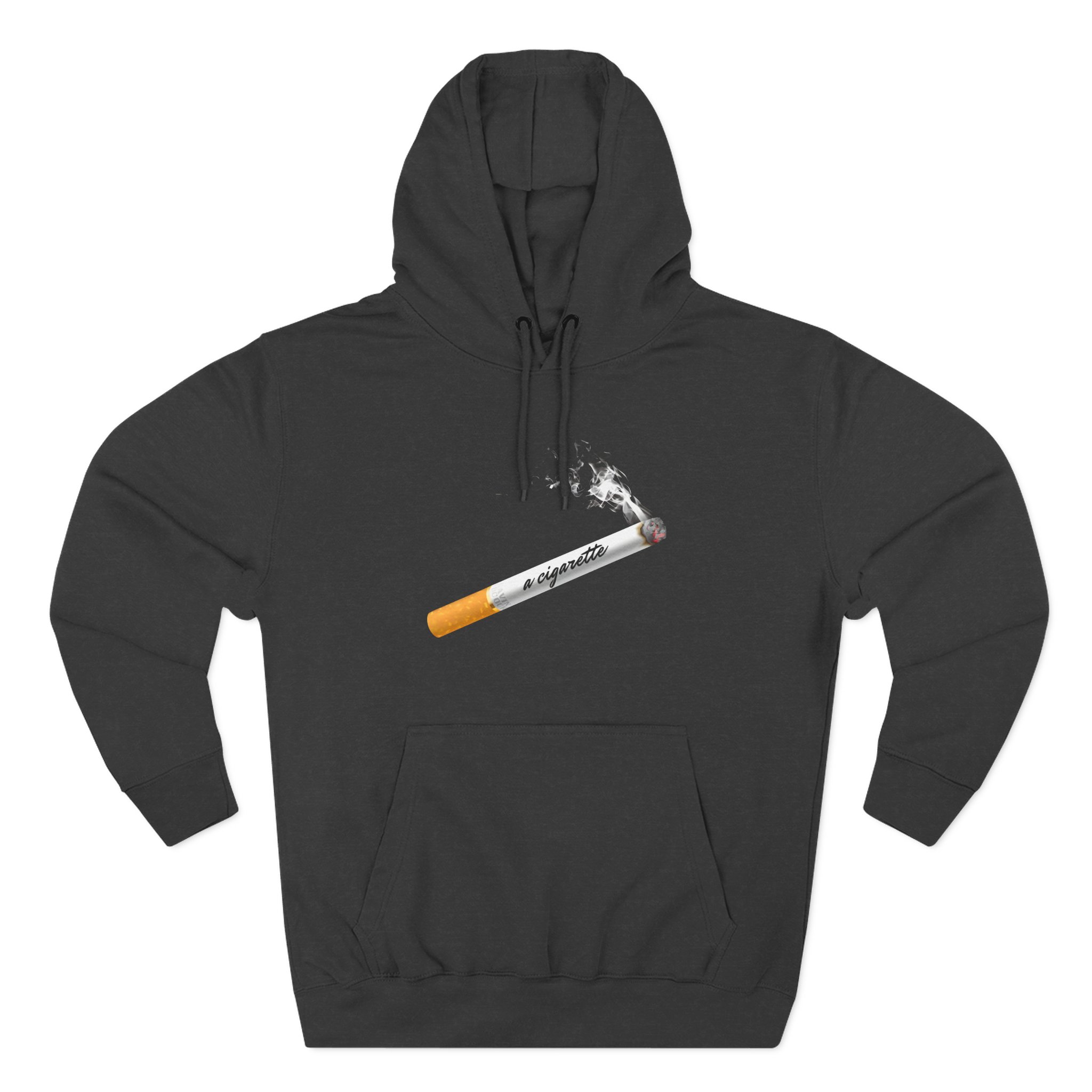 Gavin Adcock a Cigarette Smokin Three-Panel Fleece Hoodie - Image 3