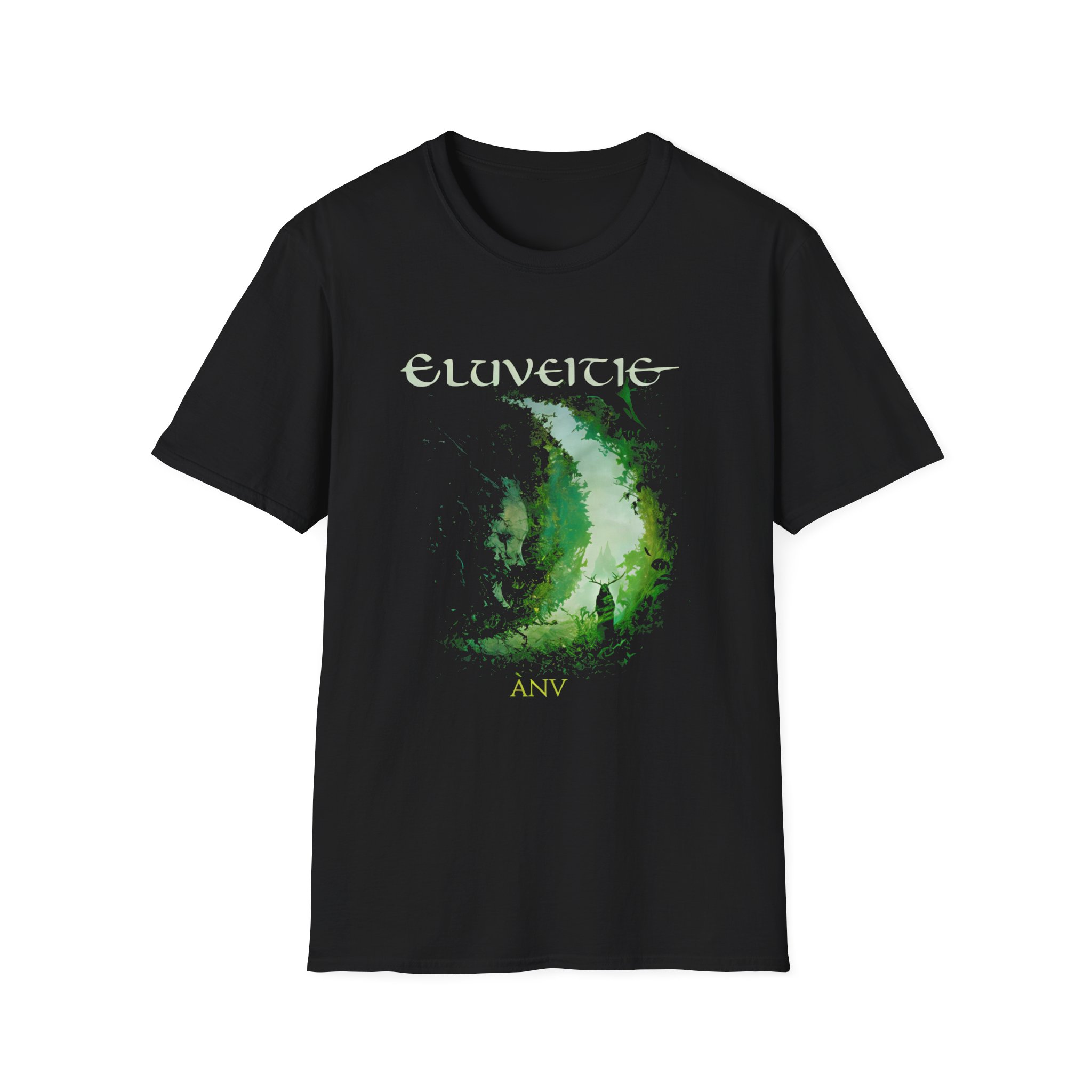 Eluveitie Anv Cover Unisex Softstyle T-Shirt