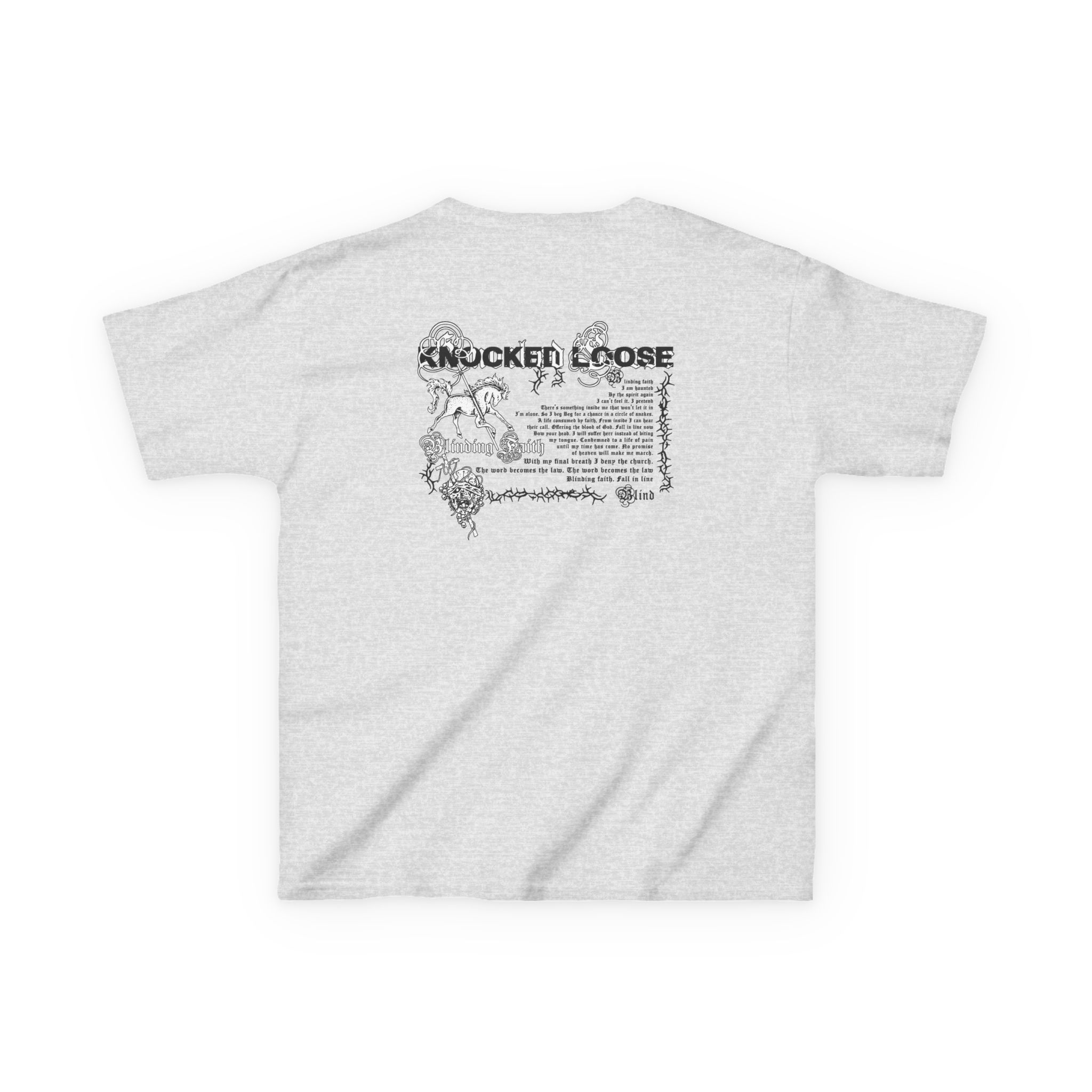 Knocked Loose Blinding Faith Kids Heavy Cotton™ Tee - Image 4
