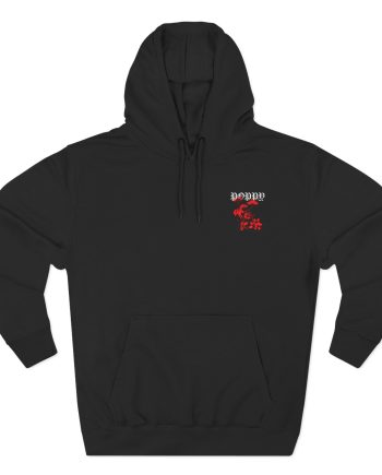 Poppy End of You Three-Panel Fleece Hoodie