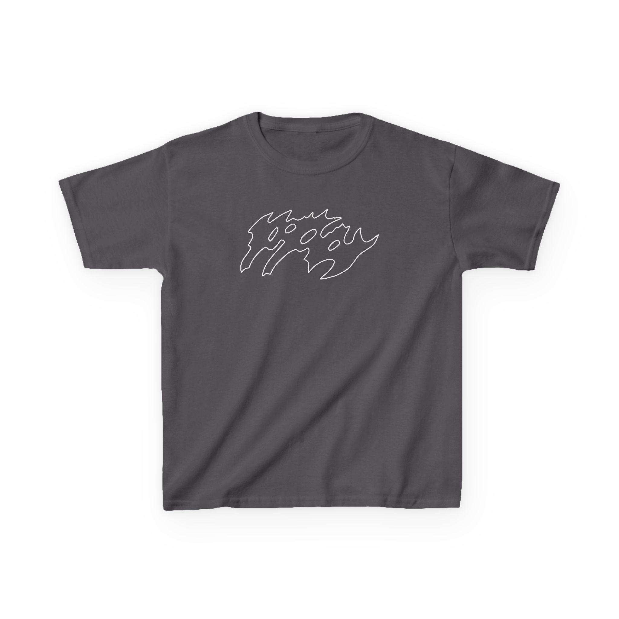 Kids Poppy Negative Spaces Heavy Cotton™ Tee - Image 5