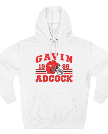 Gavin Adcock Football Three-Panel Fleece Hoodie