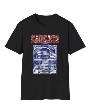 Carcass Certificate of Death Unisex Softstyle T-Shirt