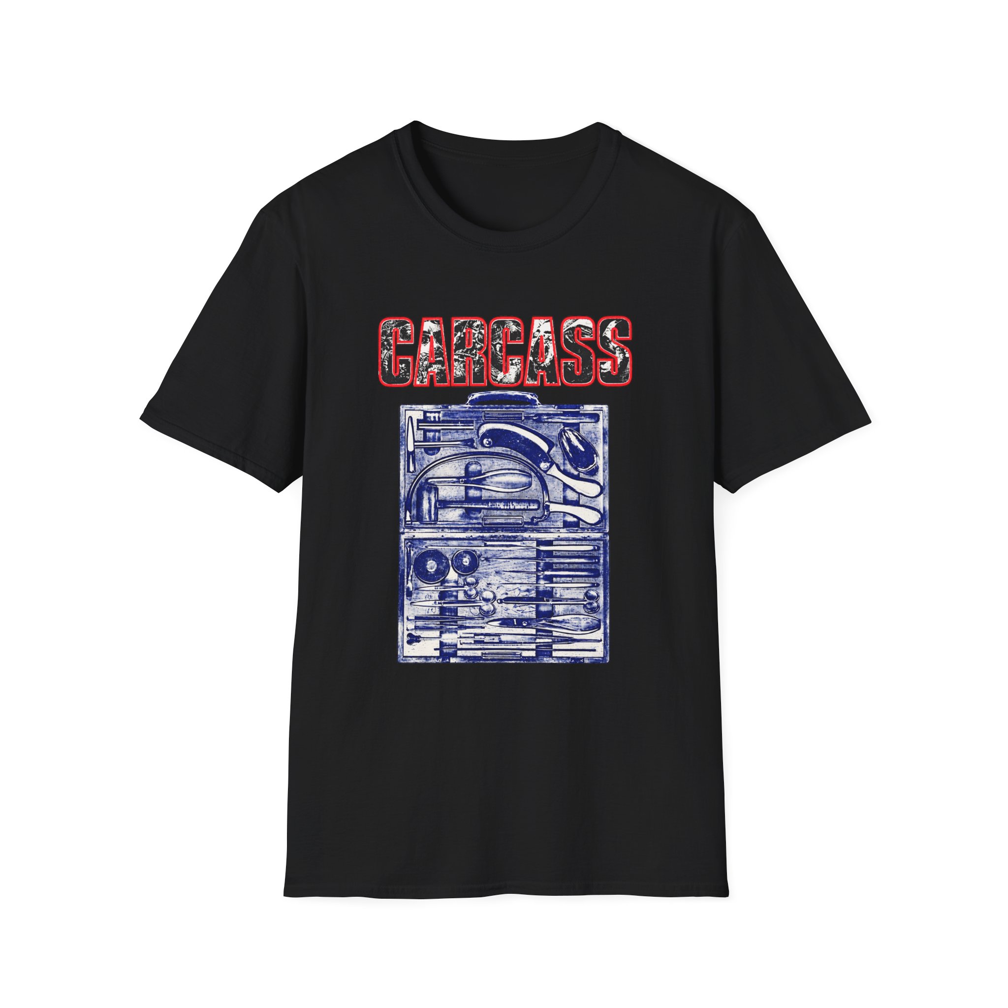 Carcass Certificate of Death Unisex Softstyle T-Shirt