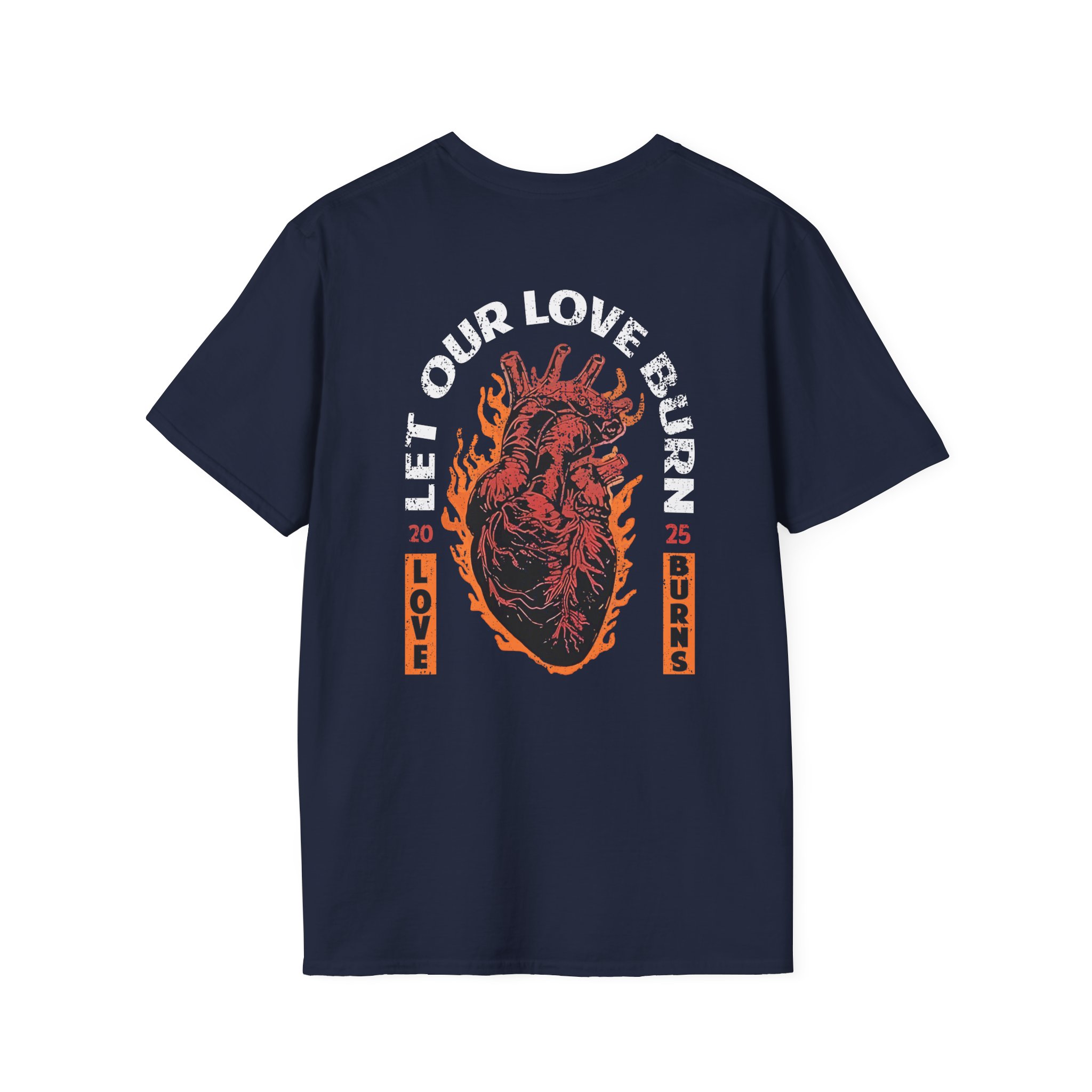 Paleface Swiss Love Burns Unisex Softstyle T-Shirt - Image 12