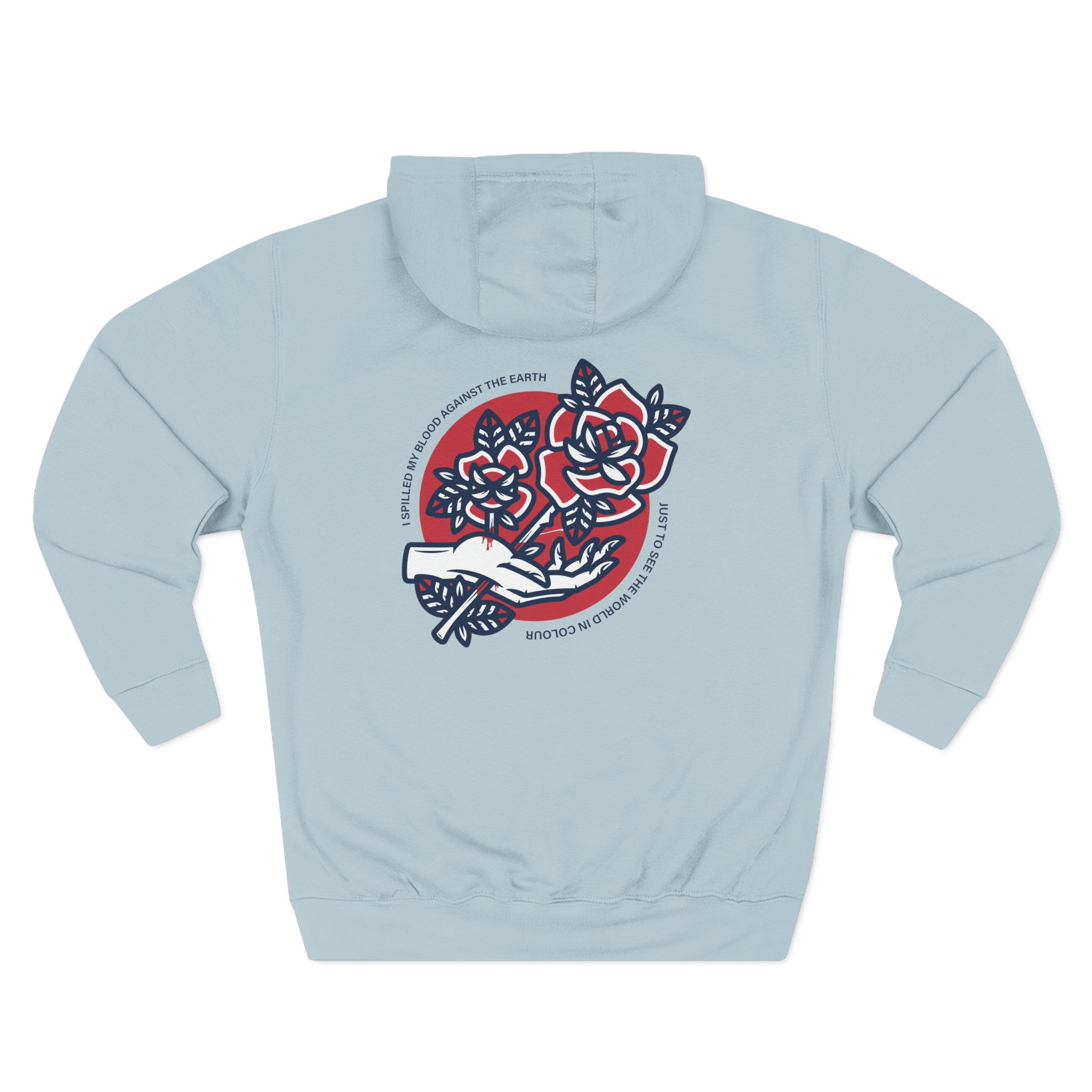 Polaris Rose Three-Panel Fleece Hoodie - Image 12