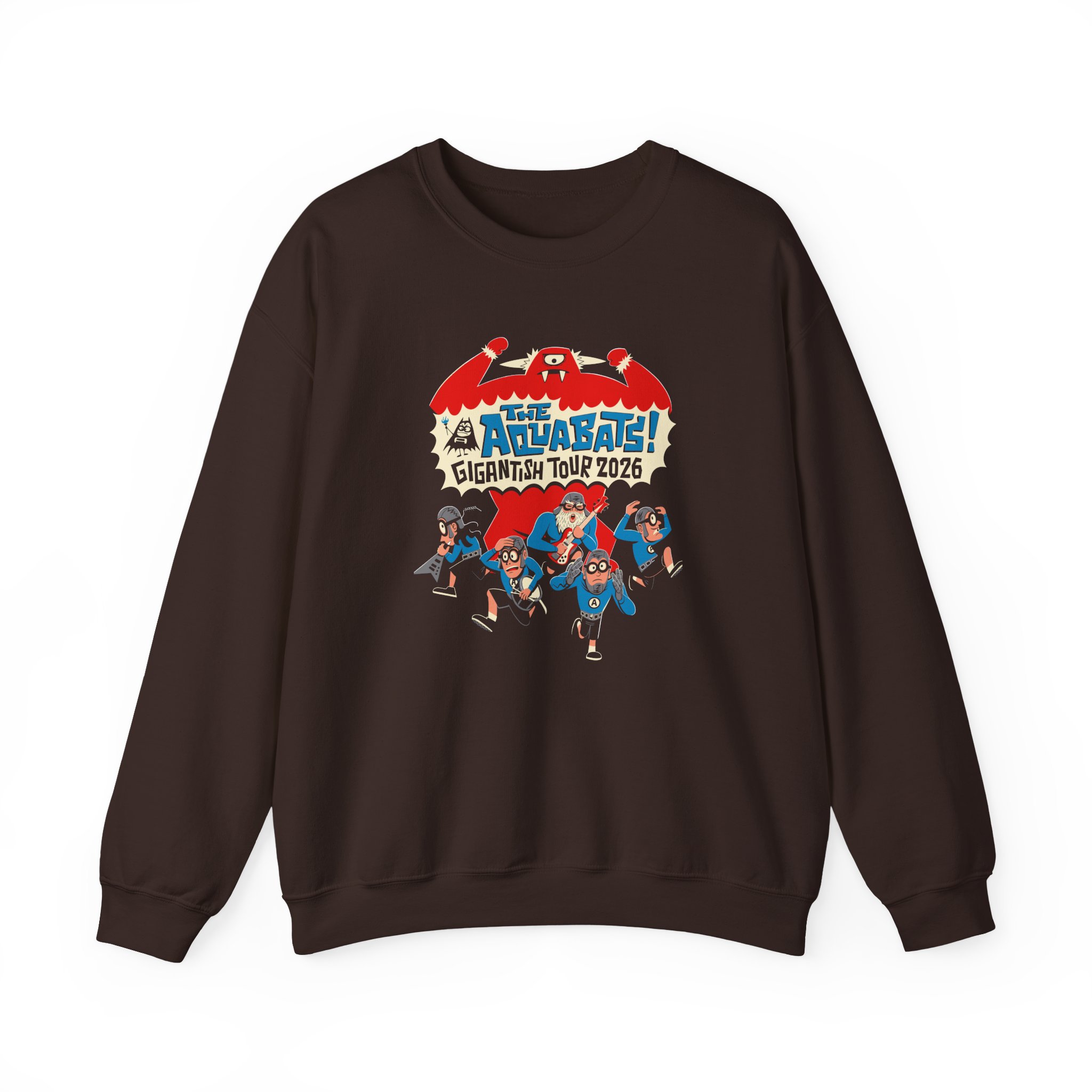 The Aquabats Gigantish Unisex Heavy Blend™ Crewneck Sweatshirt - Image 3