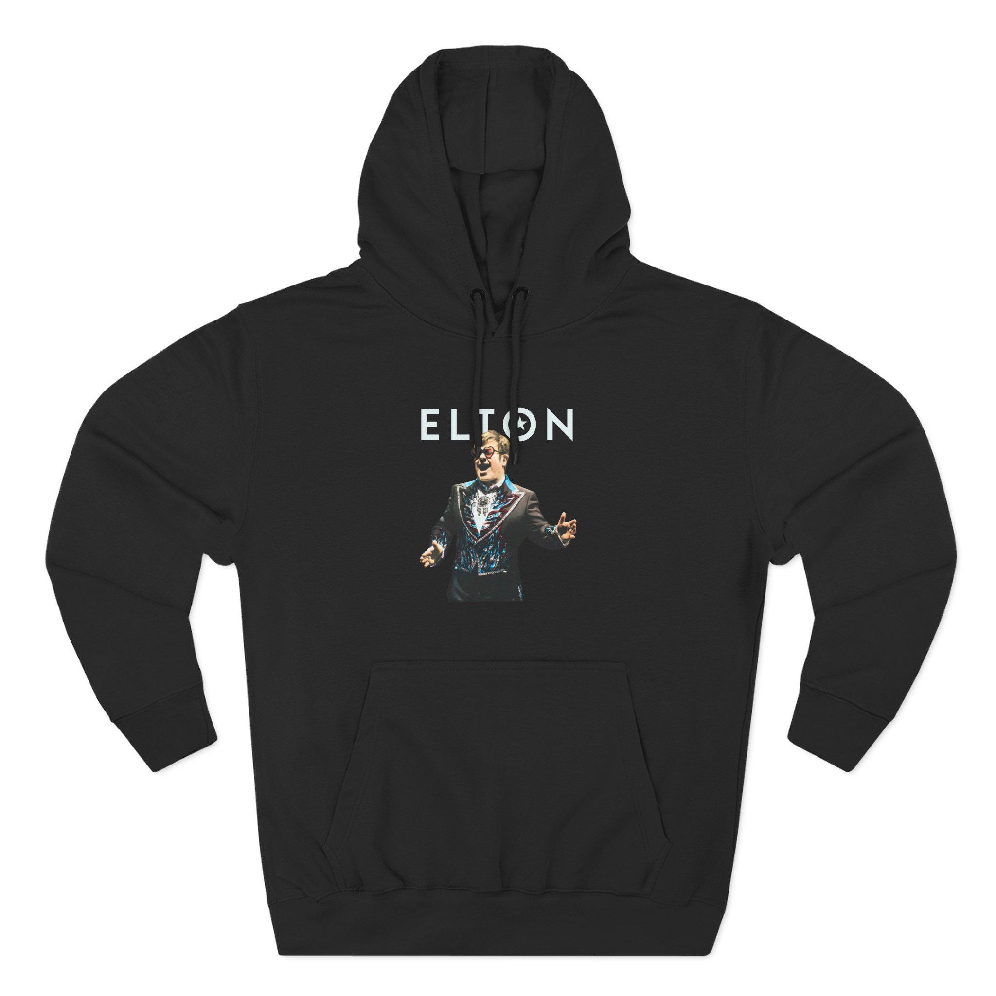Ej Farewell Sequin Jacket Three-panel Fleece Hoodie