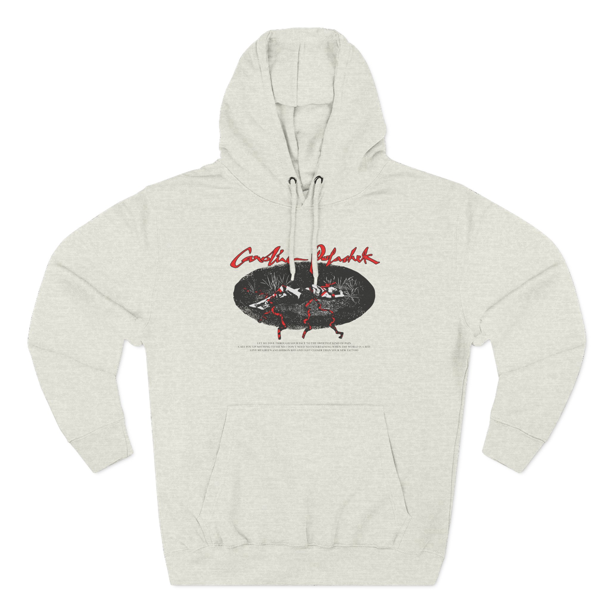 Caroline Polachek Blood & Butter Three-Panel Fleece Hoodie - Image 7