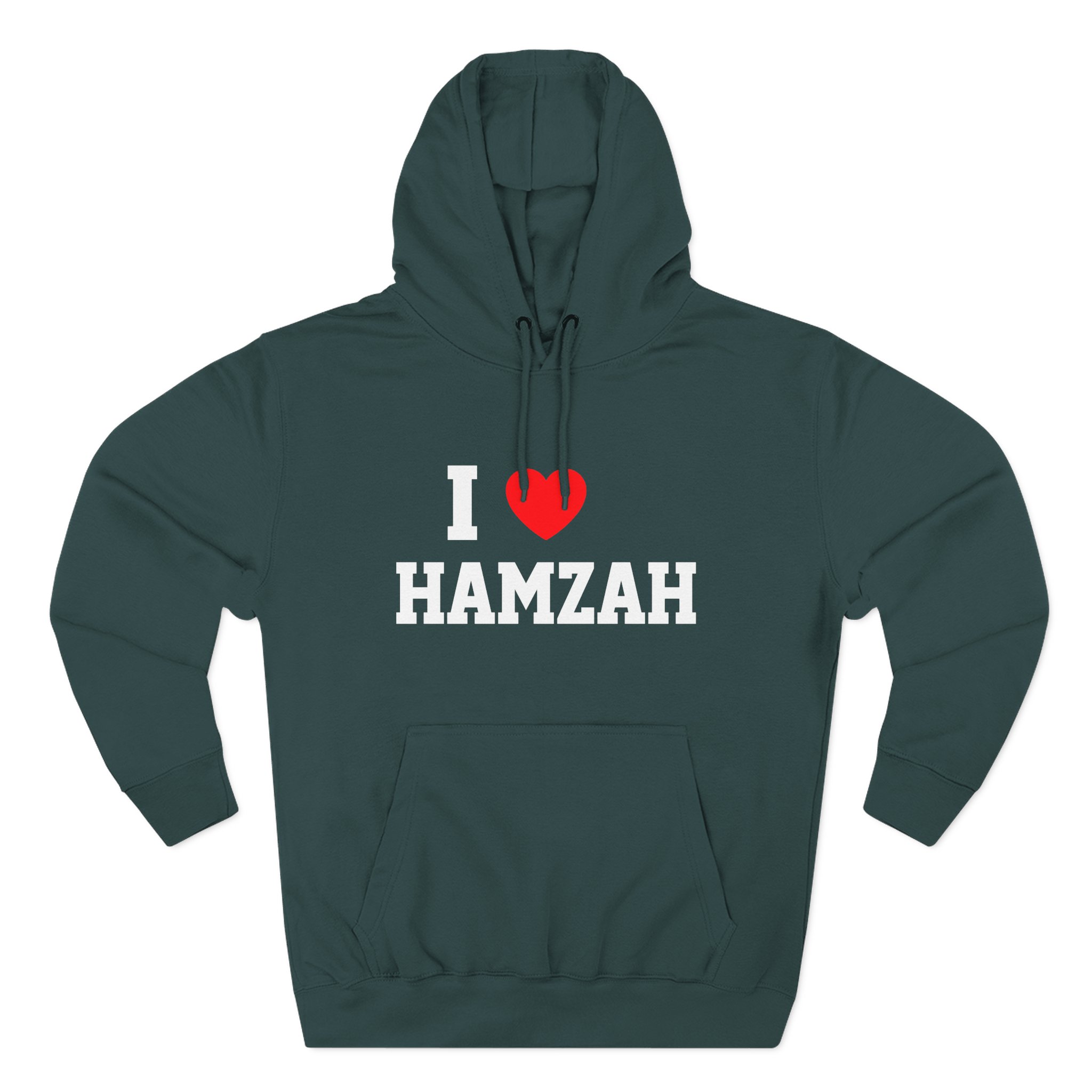 Hamza Love Three-panel Fleece Hoodie - Image 7