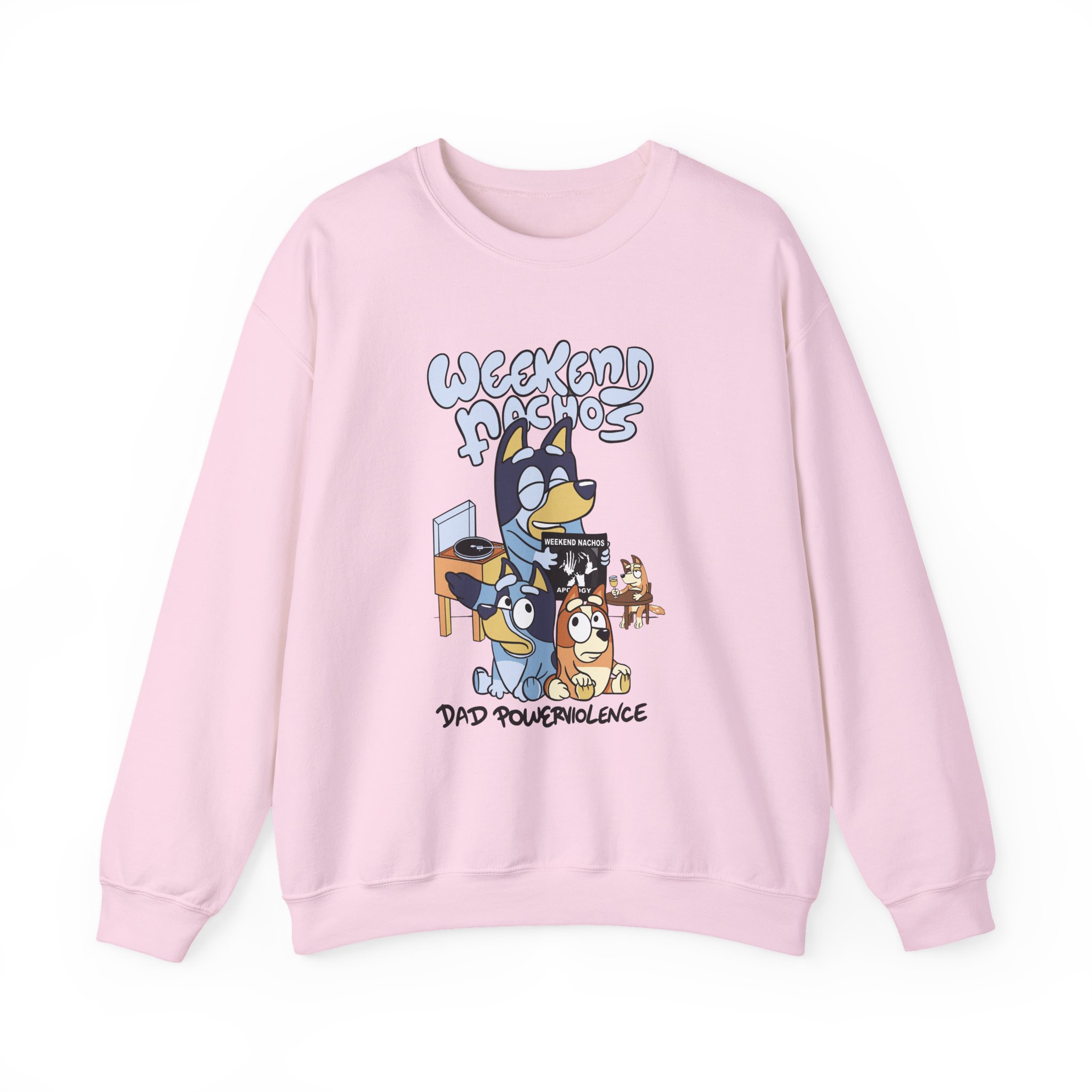 Weekend Nachos Unisex Heavy Blend™ Crewneck Sweatshirt - Image 13