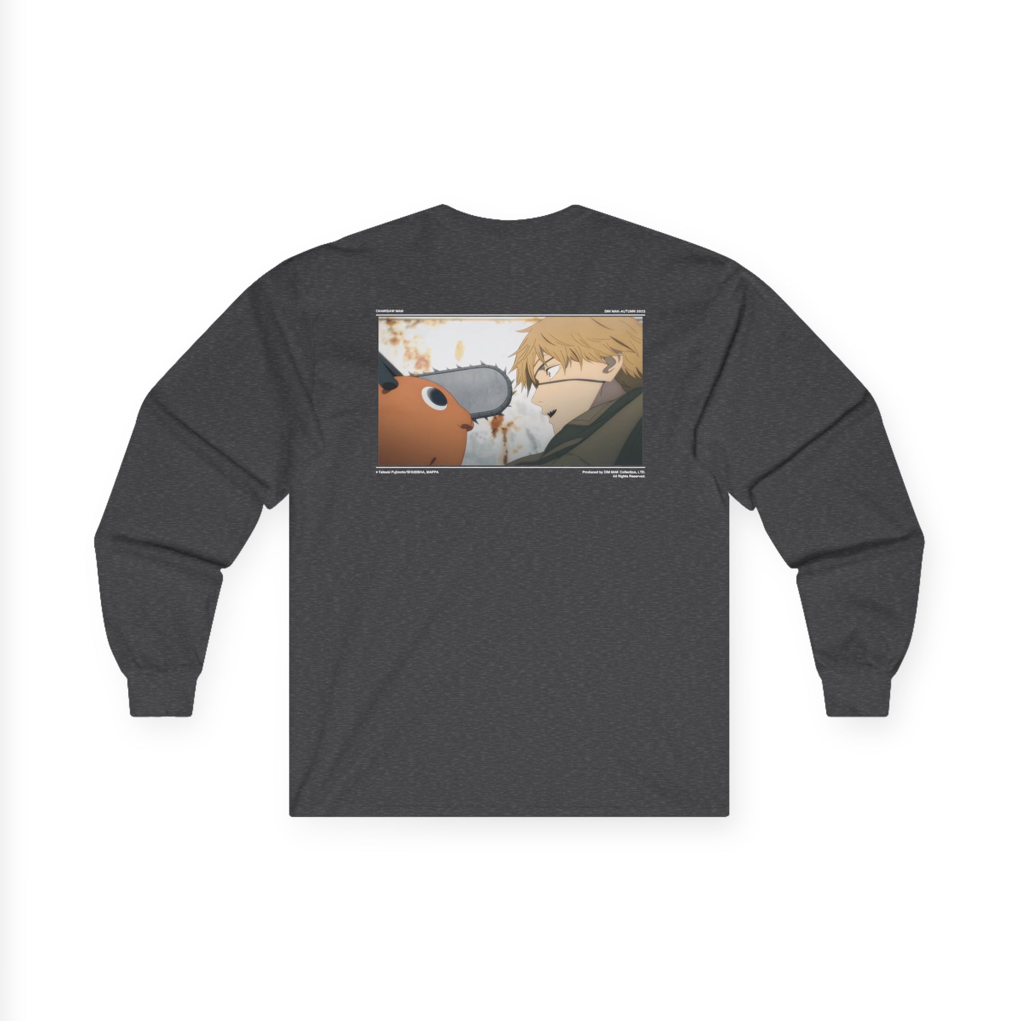 Chainsaw Man X Dim Mak Pochita Unisex Ultra Cotton Long Sleeve Tee - Image 10