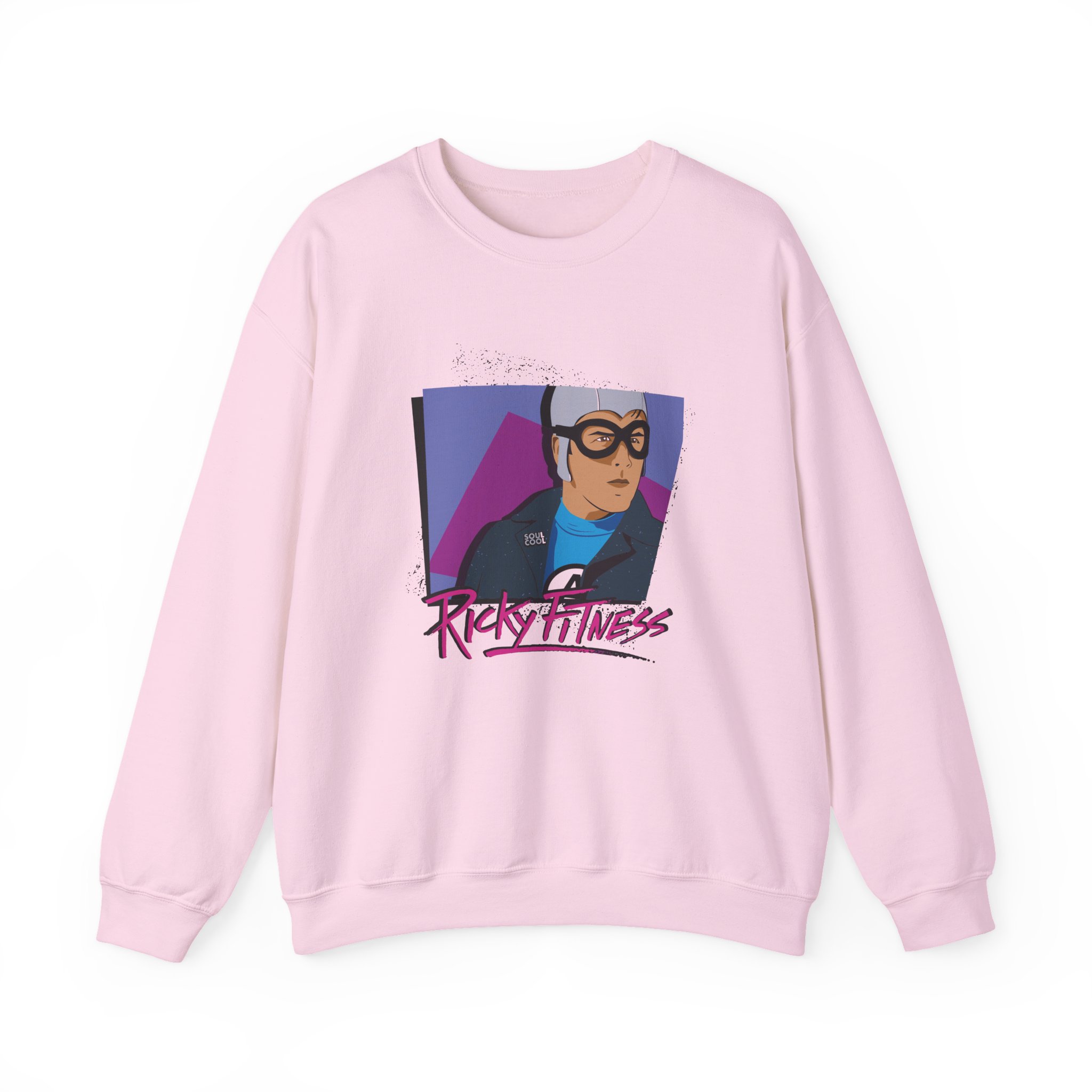 The Aquabats Ricky Fitness Soul Cool Unisex Heavy Blend™ Crewneck Sweatshirt - Image 15