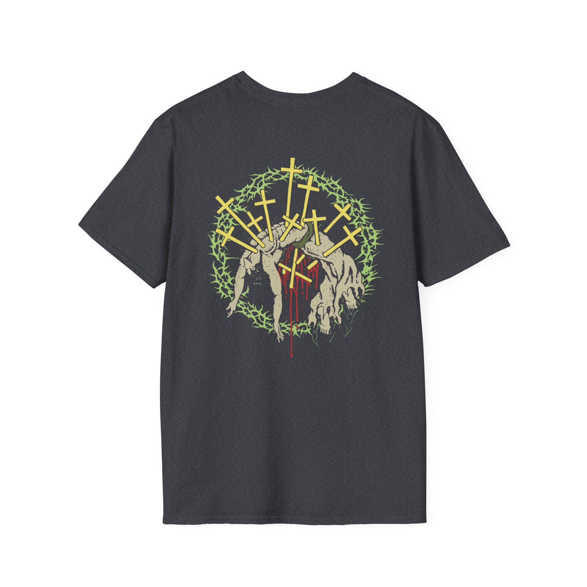 Knocked Loose Crown of Thorns Unisex Softstyle T-Shirt - Image 12