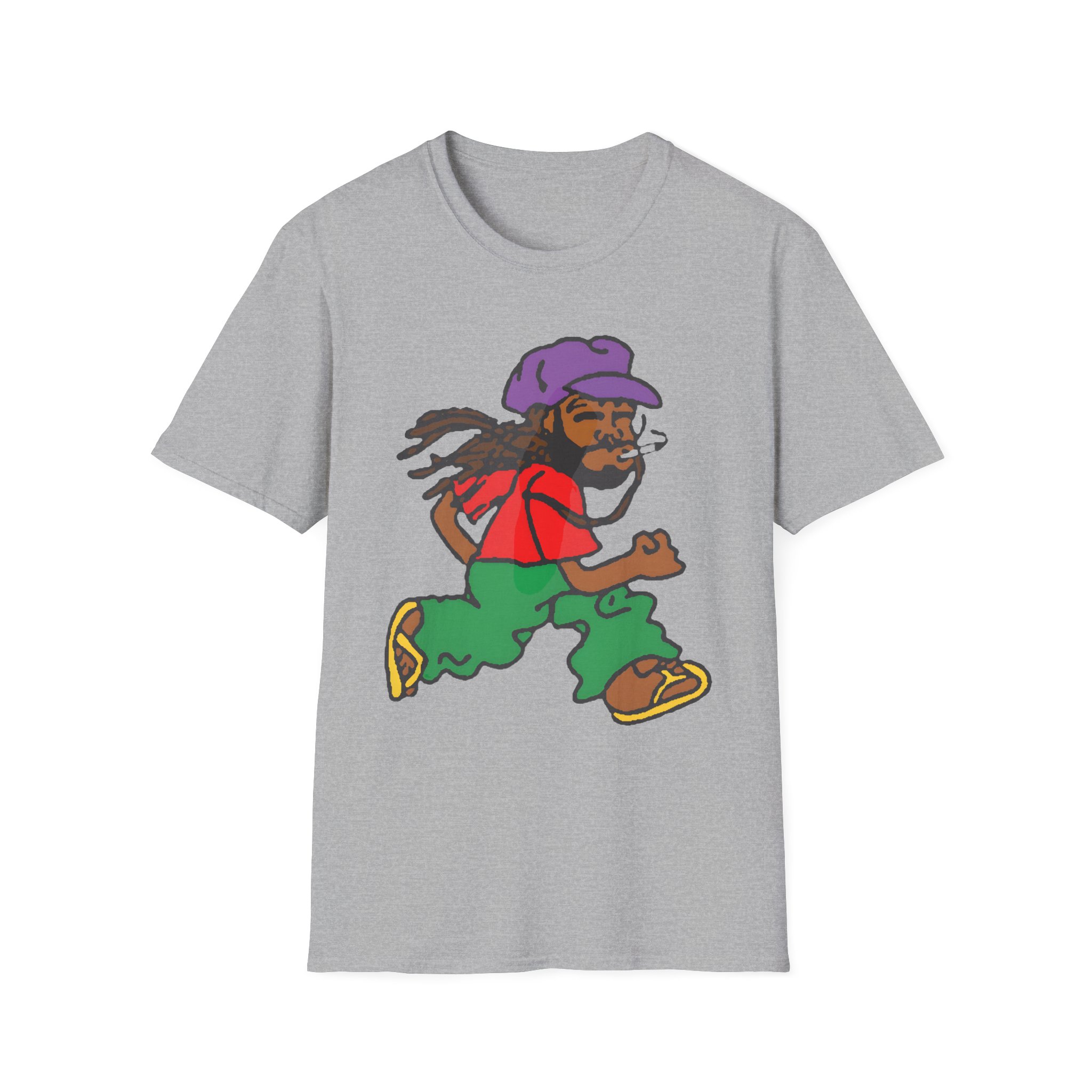 Aminé Running Man Unisex Softstyle T-Shirt - Image 7