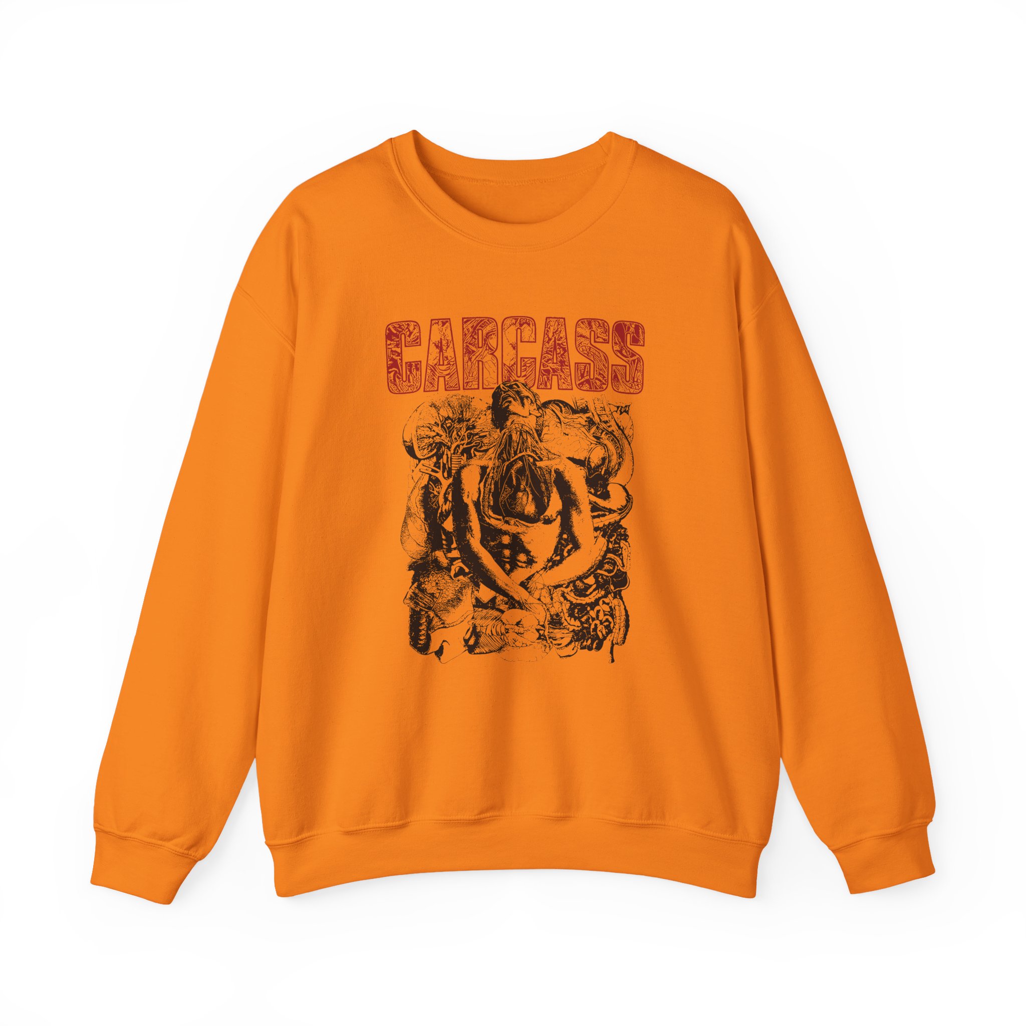 Carcass Torso Unisex Heavy Blend™ Crewneck Sweatshirt - Image 9