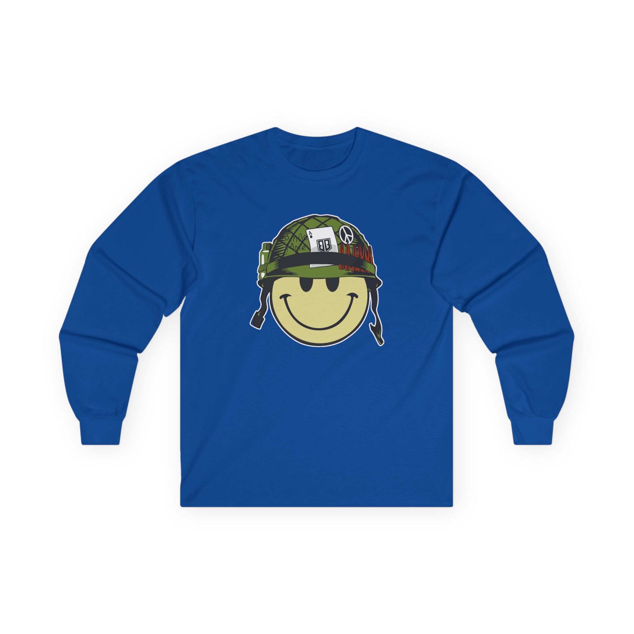 Roman Atwood Smiley Unisex Ultra Cotton Long Sleeve Tee - Image 11