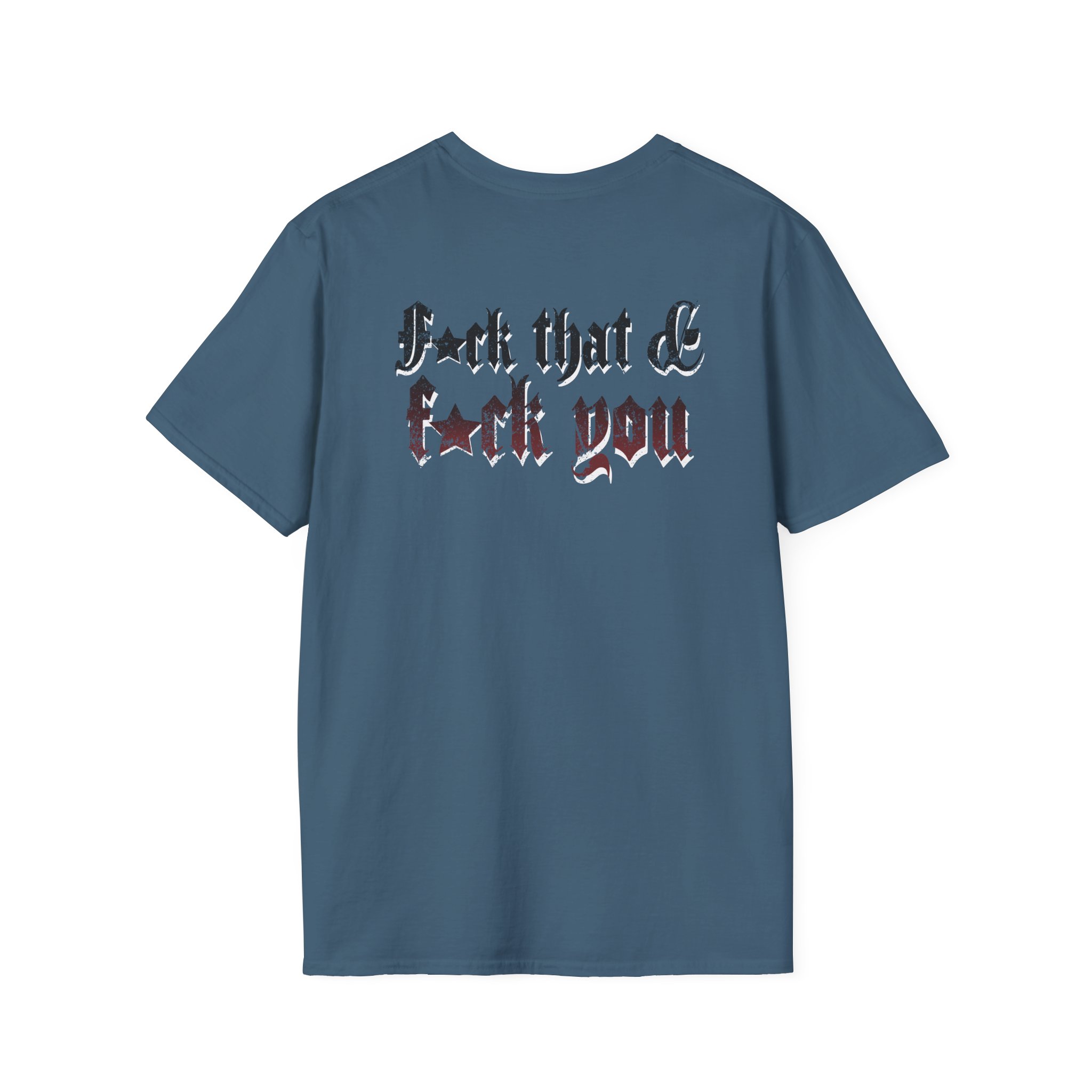 Hd F*ck You Unisex Softstyle T-Shirt - Image 18