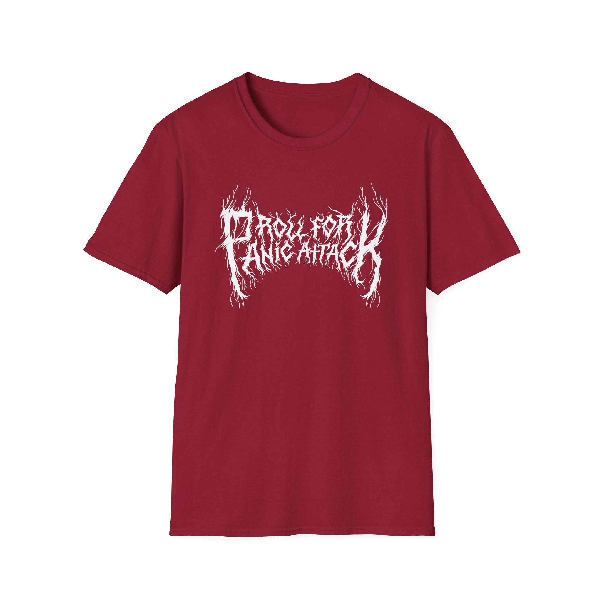 Dropout Fantasy High Roll For Panic Attack Unisex Softstyle T-Shirt - Image 13