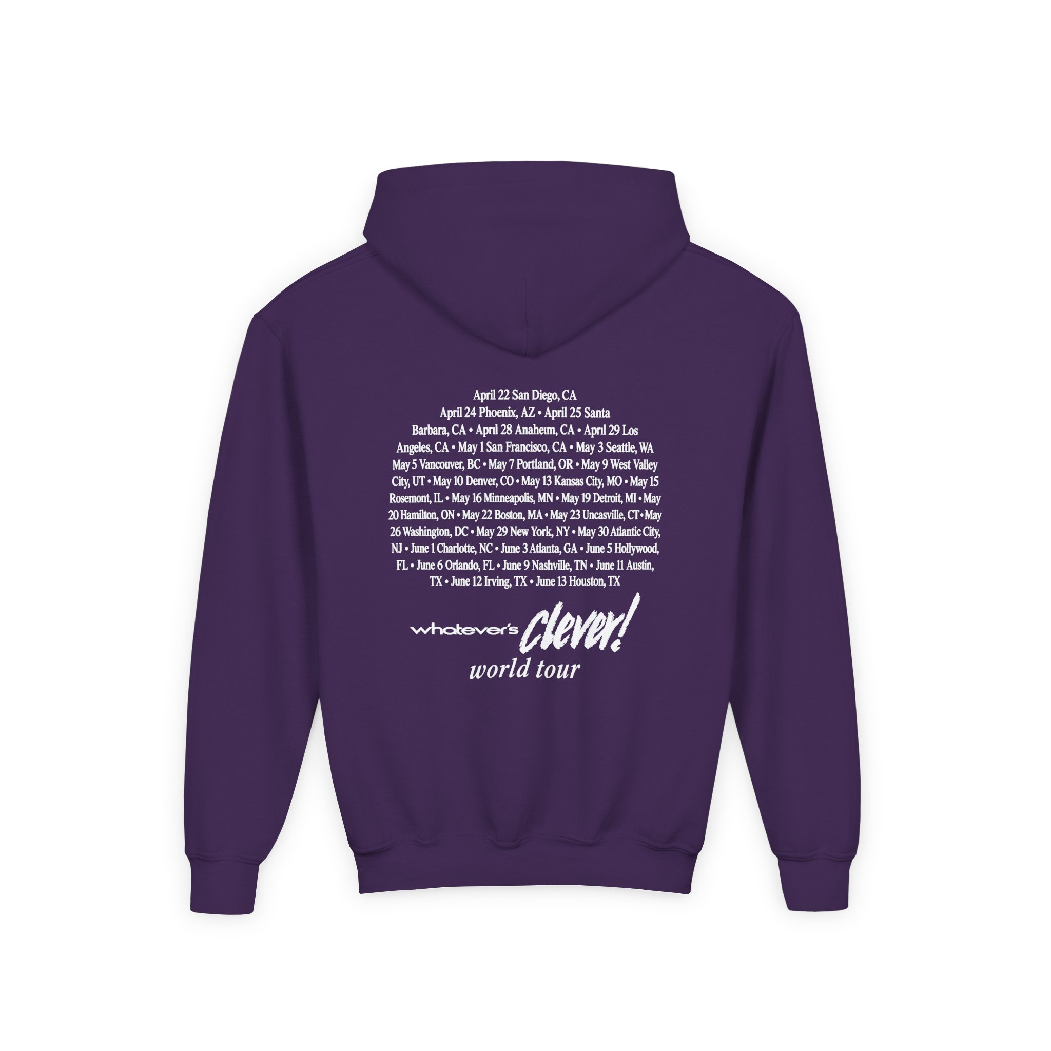 Charlie Puth Charlie Puth 2026 Tour Youth Heavy Blend Hooded Sweatshirt - Image 14