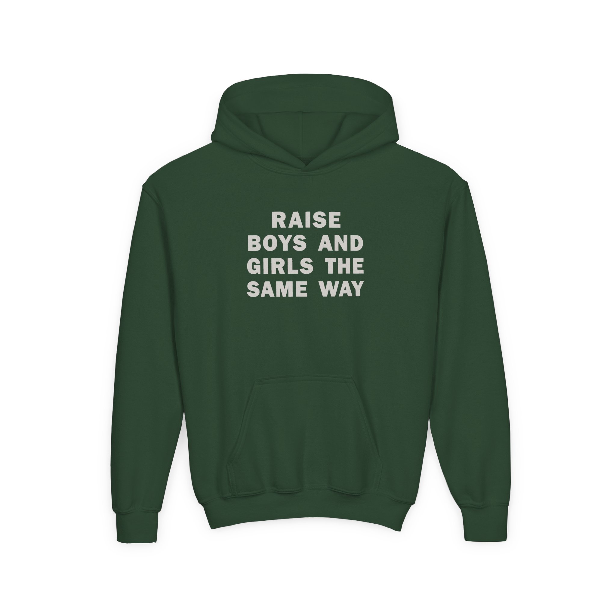 Jenny Holzer Youth Heavy Blend Hooded Sweatshirt - Image 7