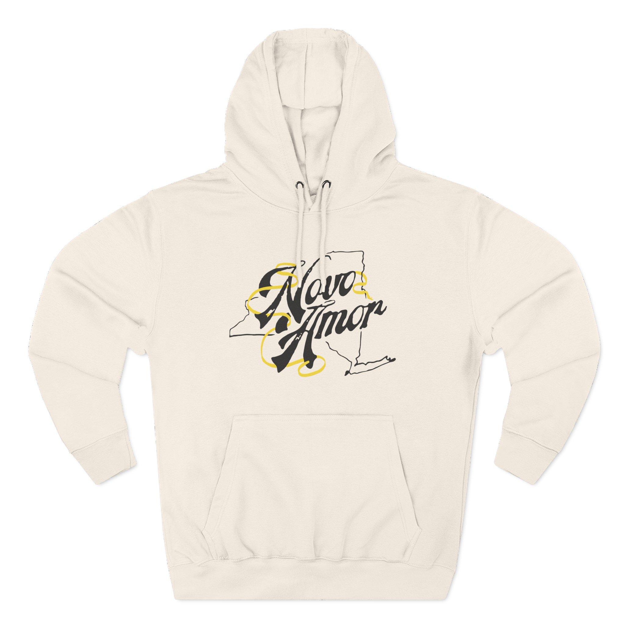 Novo Amor Ny Ribbon Three-Panel Fleece Hoodie - Image 3