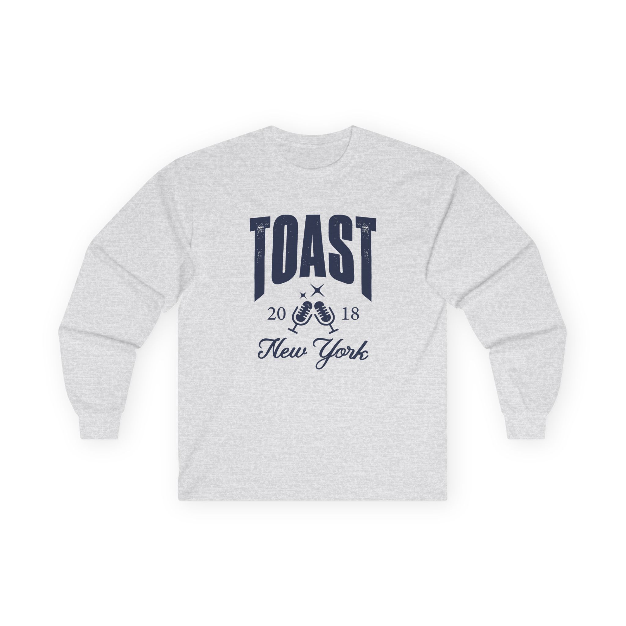 The Toast Sporty Unisex Ultra Cotton Long Sleeve Tee - Image 3
