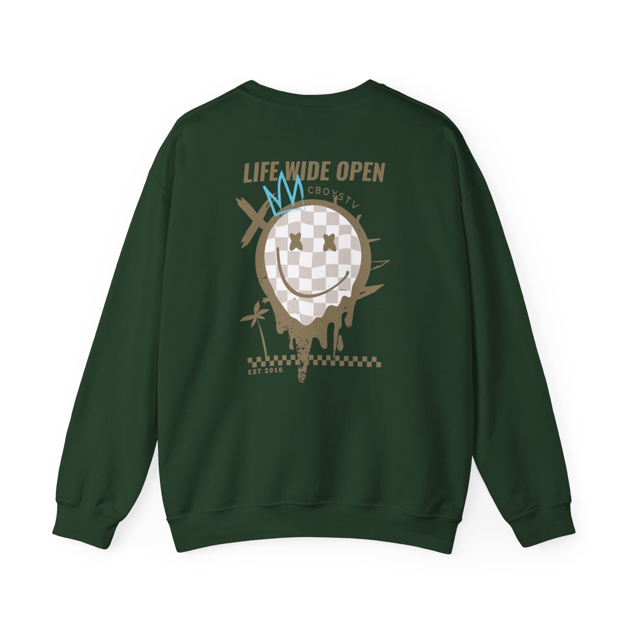 Cboystv Tan Rockstar Unisex Heavy Blend™ Crewneck Sweatshirt - Image 8