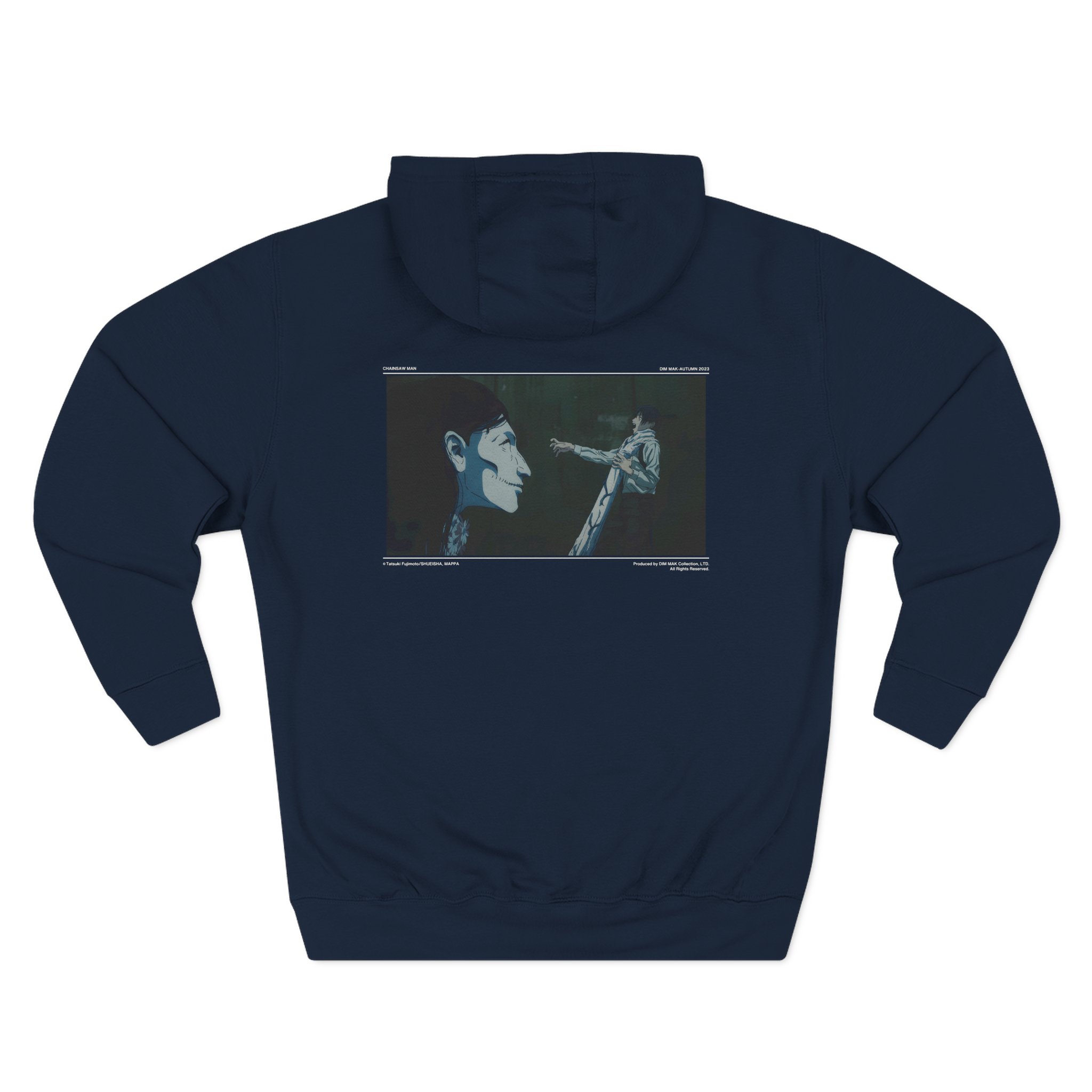 Chainsaw Man X Dim Mak Aki Three-Panel Fleece Hoodie - Image 12