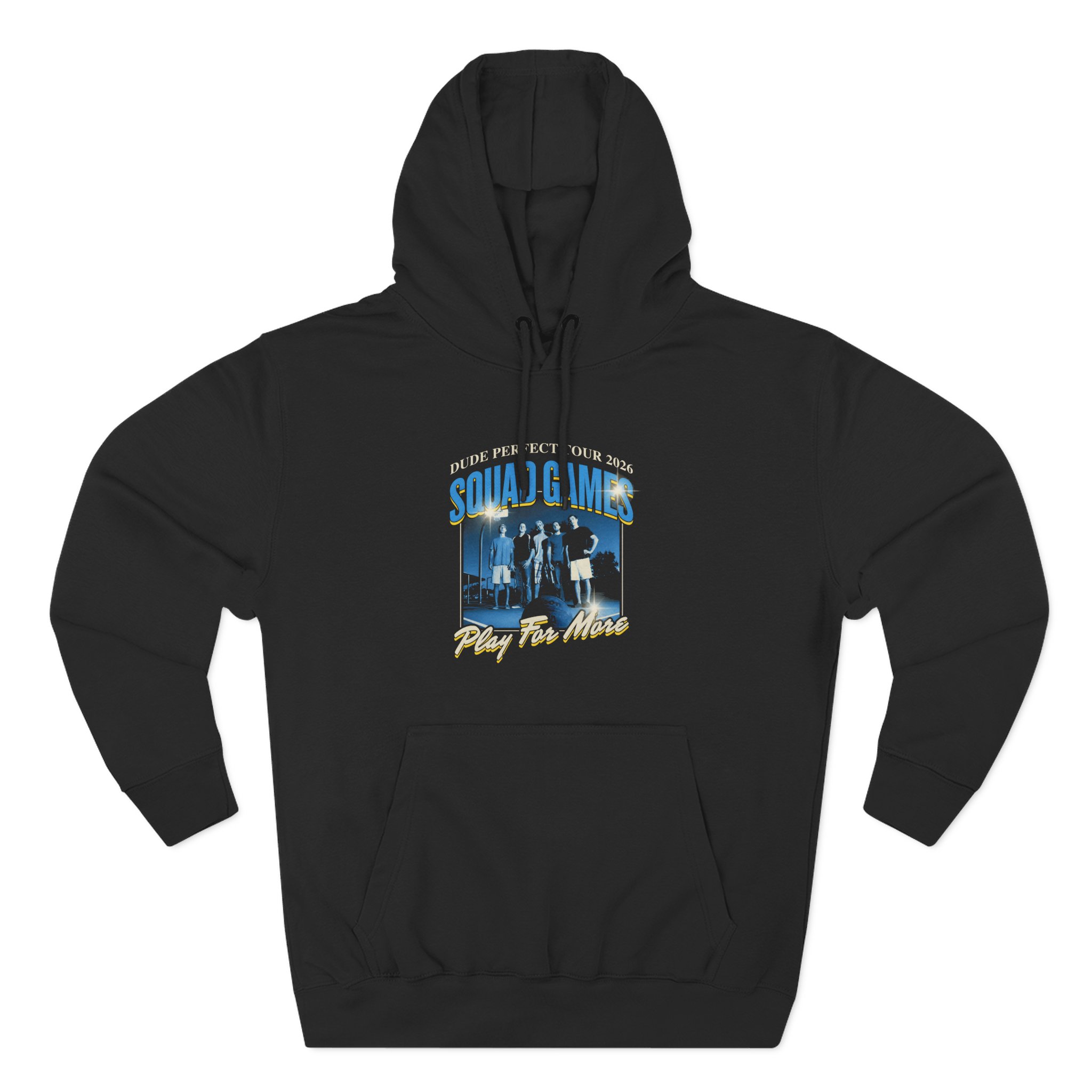 Dude Perfect Vintage Champs Three-panel Fleece Hoodie