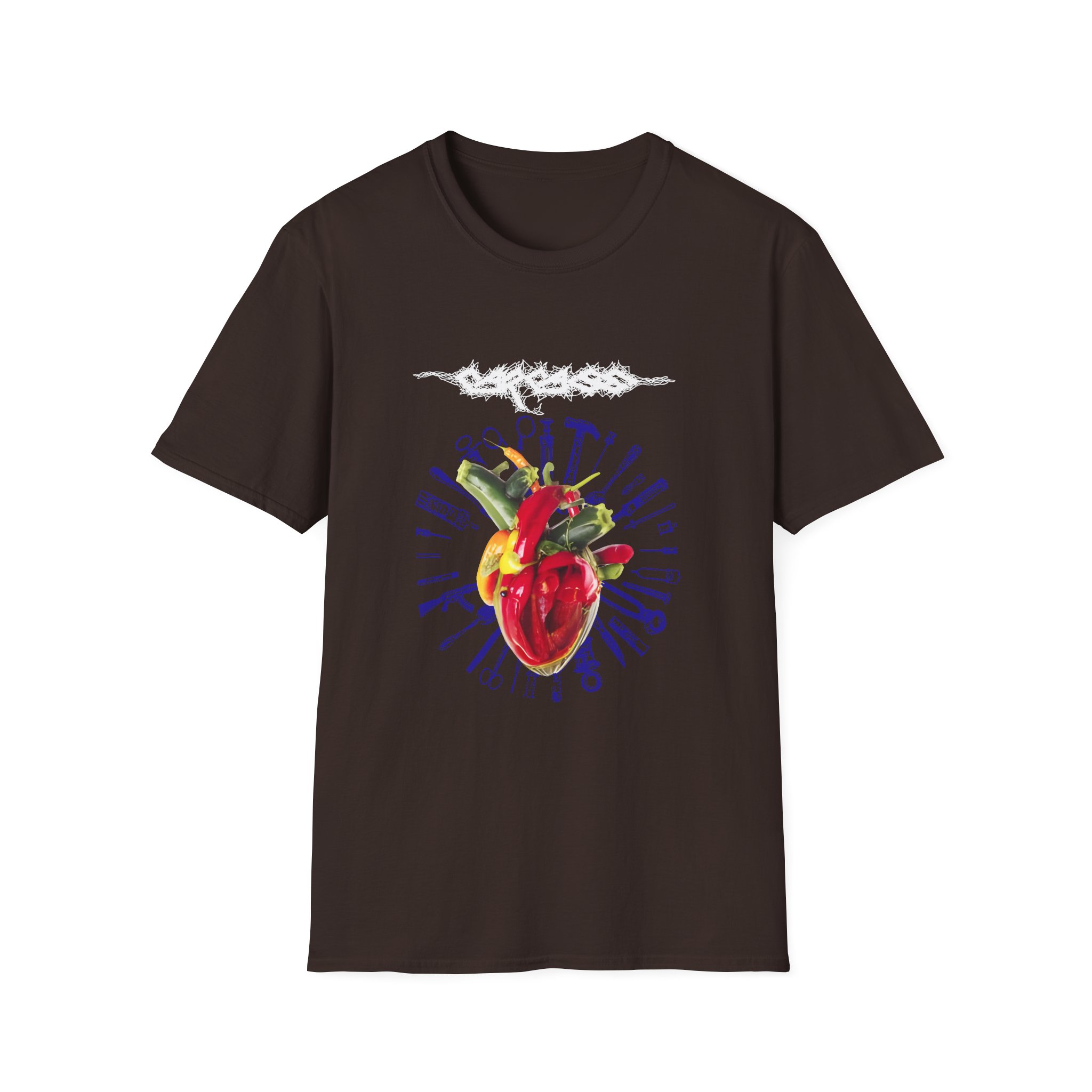 Carcass Torn Arteries Unisex Softstyle T-Shirt - Image 3