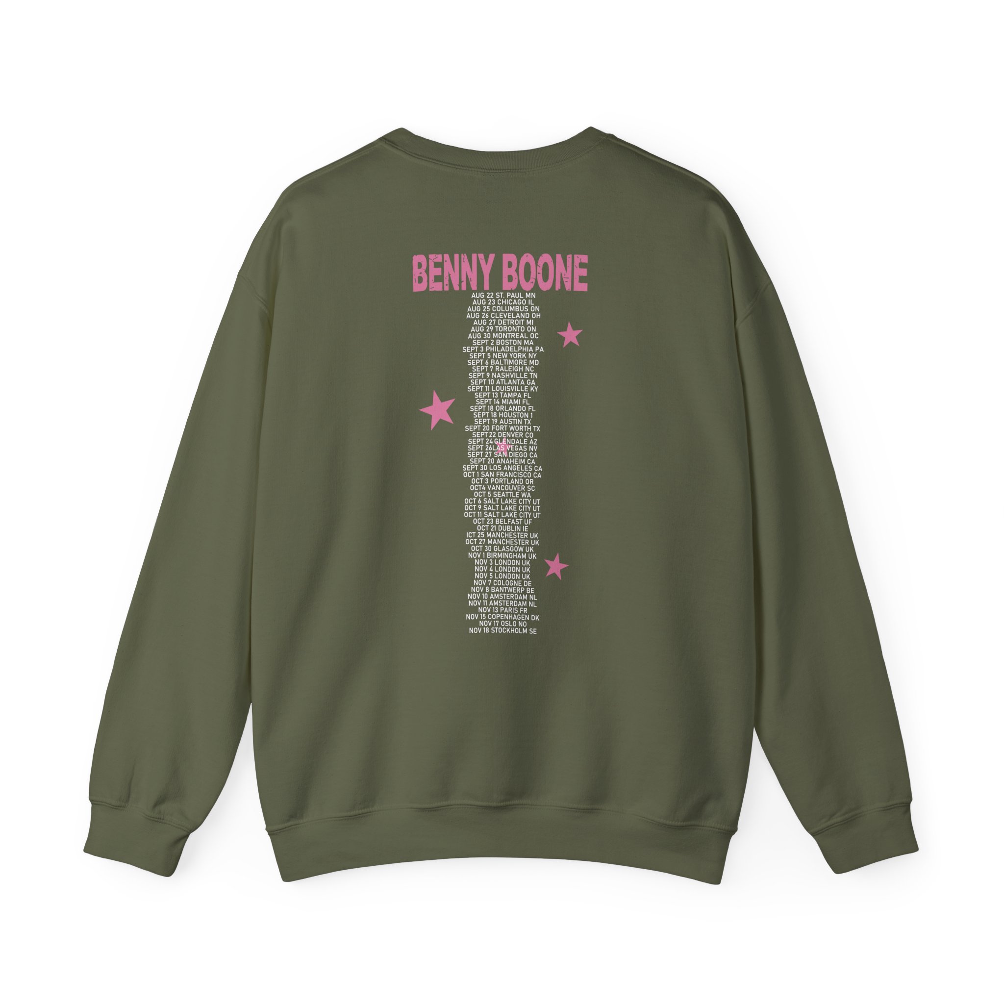 Benson Boone American Heart Unisex Heavy Blend™ Crewneck Sweatshirt - Image 2