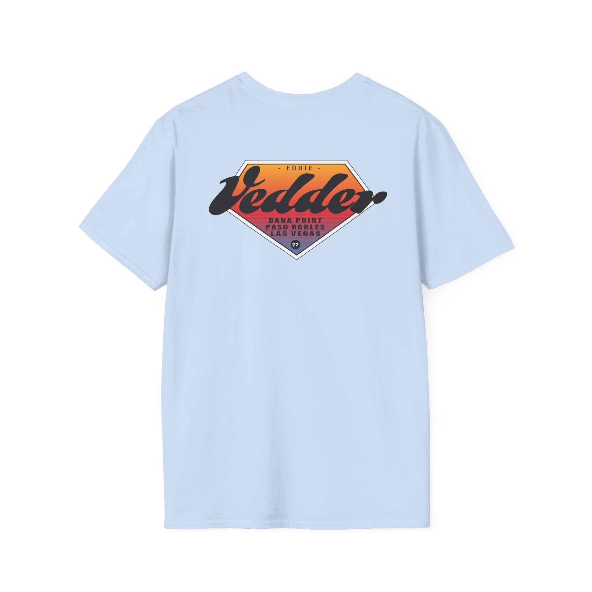 Eddie Vedder Gradient Unisex Softstyle T-Shirt - Image 16