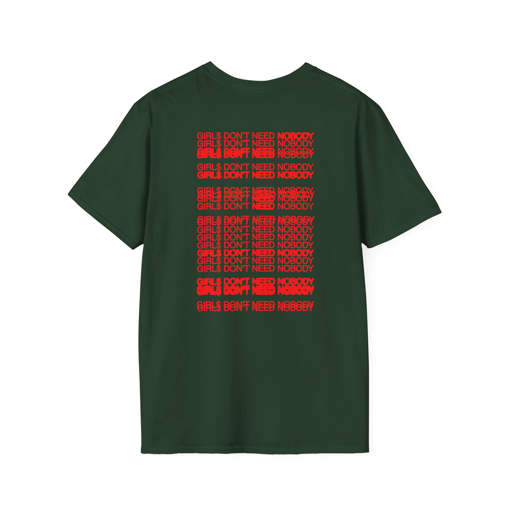 Dom Dolla Don't Need Nobody Repeat Unisex Softstyle T-shirt - Image 10