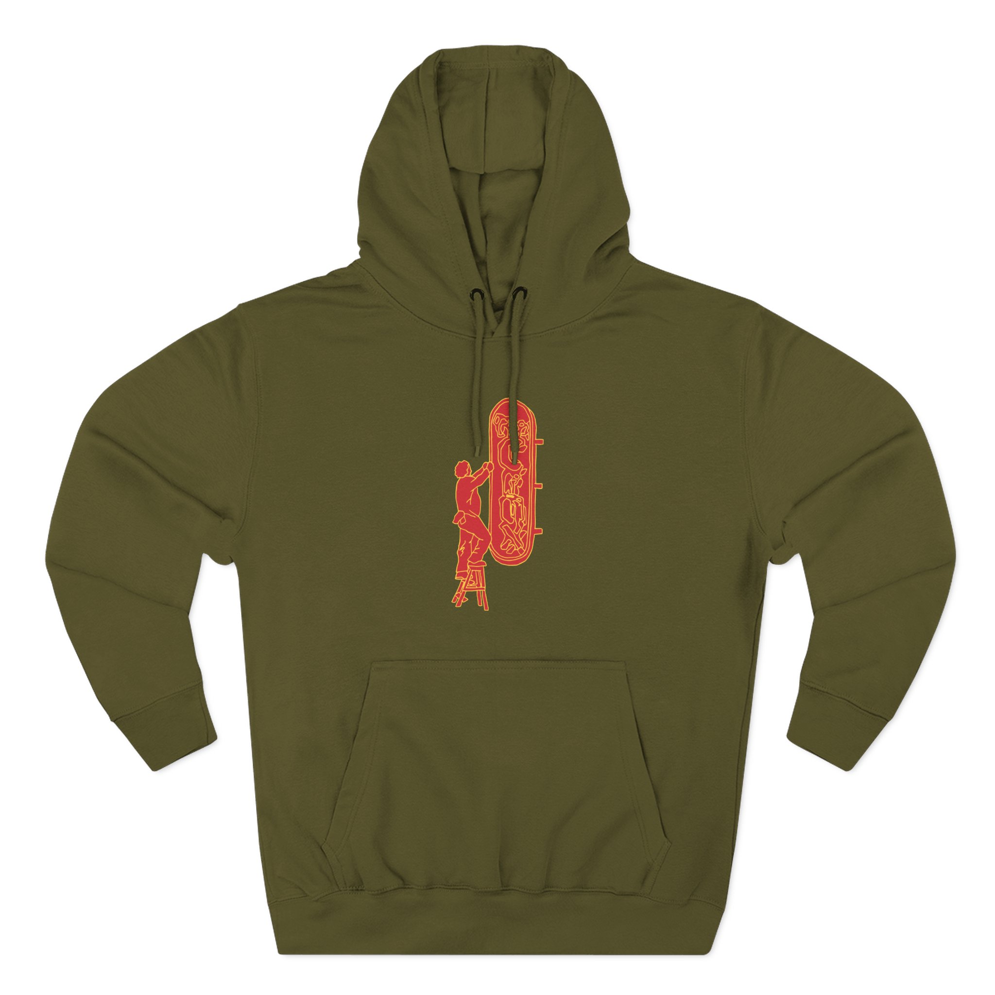 Djo The Crux Sign Three-panel Fleece Hoodie - Image 7