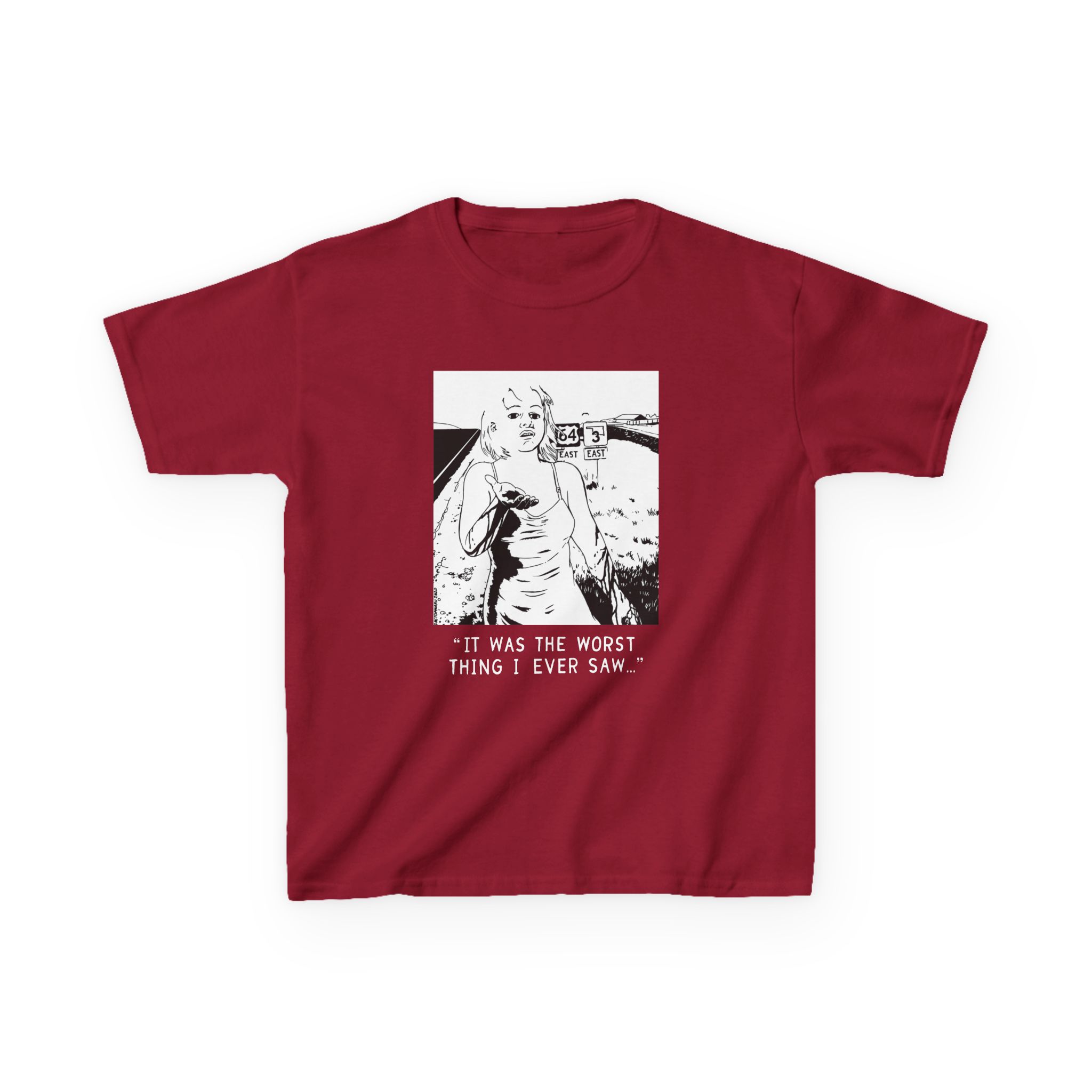 Chat Pile Worst Thing Kids Heavy Cotton™ Tee - Image 17