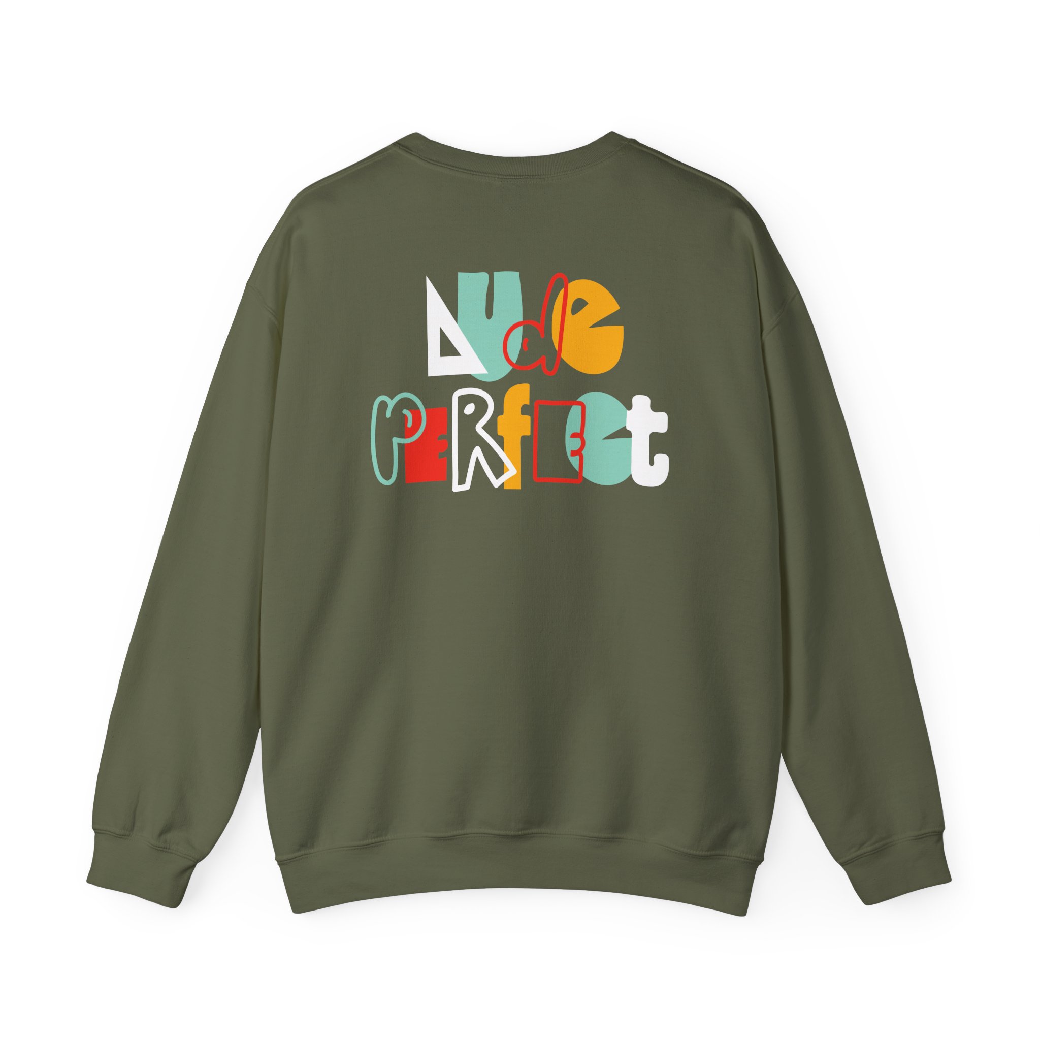 Dude Perfect Shape Unisex Heavy Blend™ Crewneck Sweatshirt - Image 8