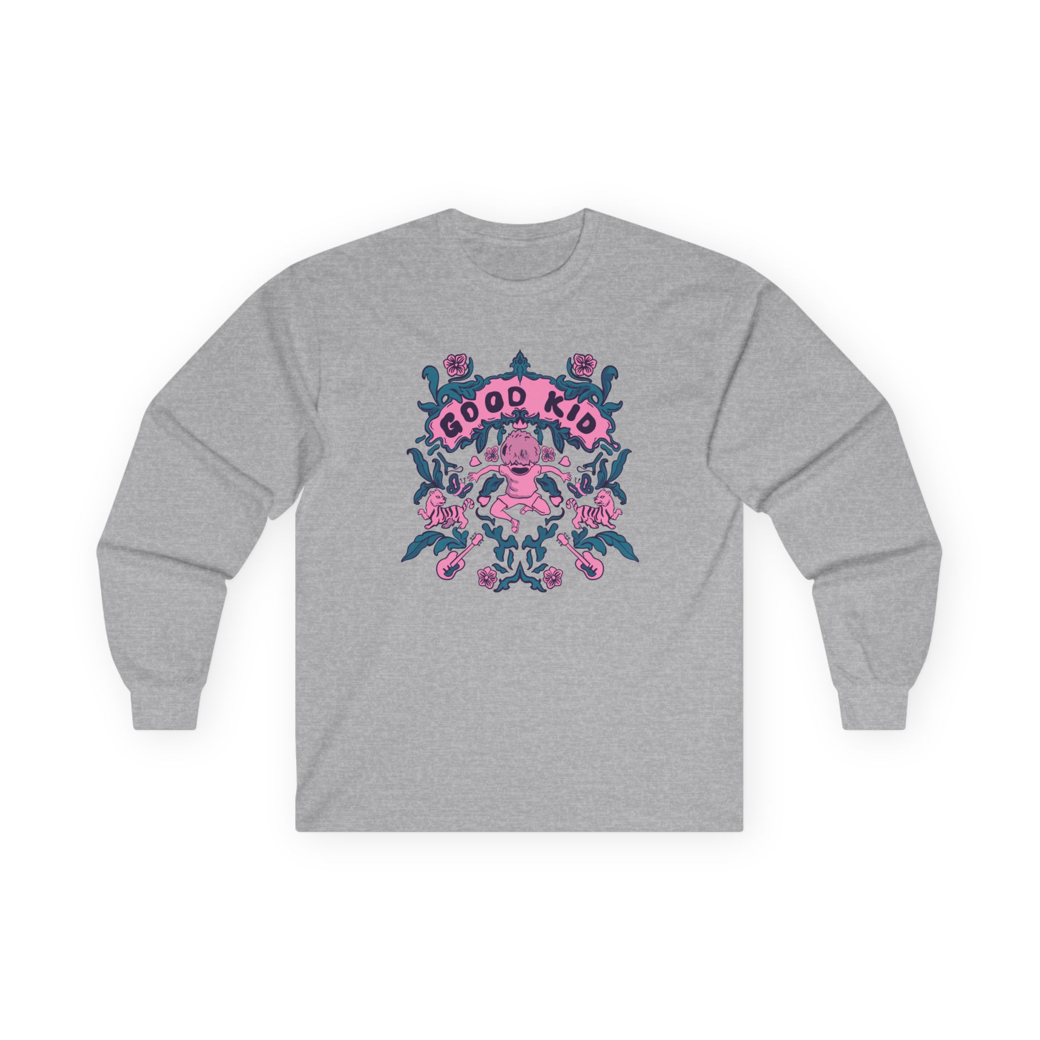 Good Kid Mirror World Unisex Ultra Cotton Long Sleeve Tee - Image 5