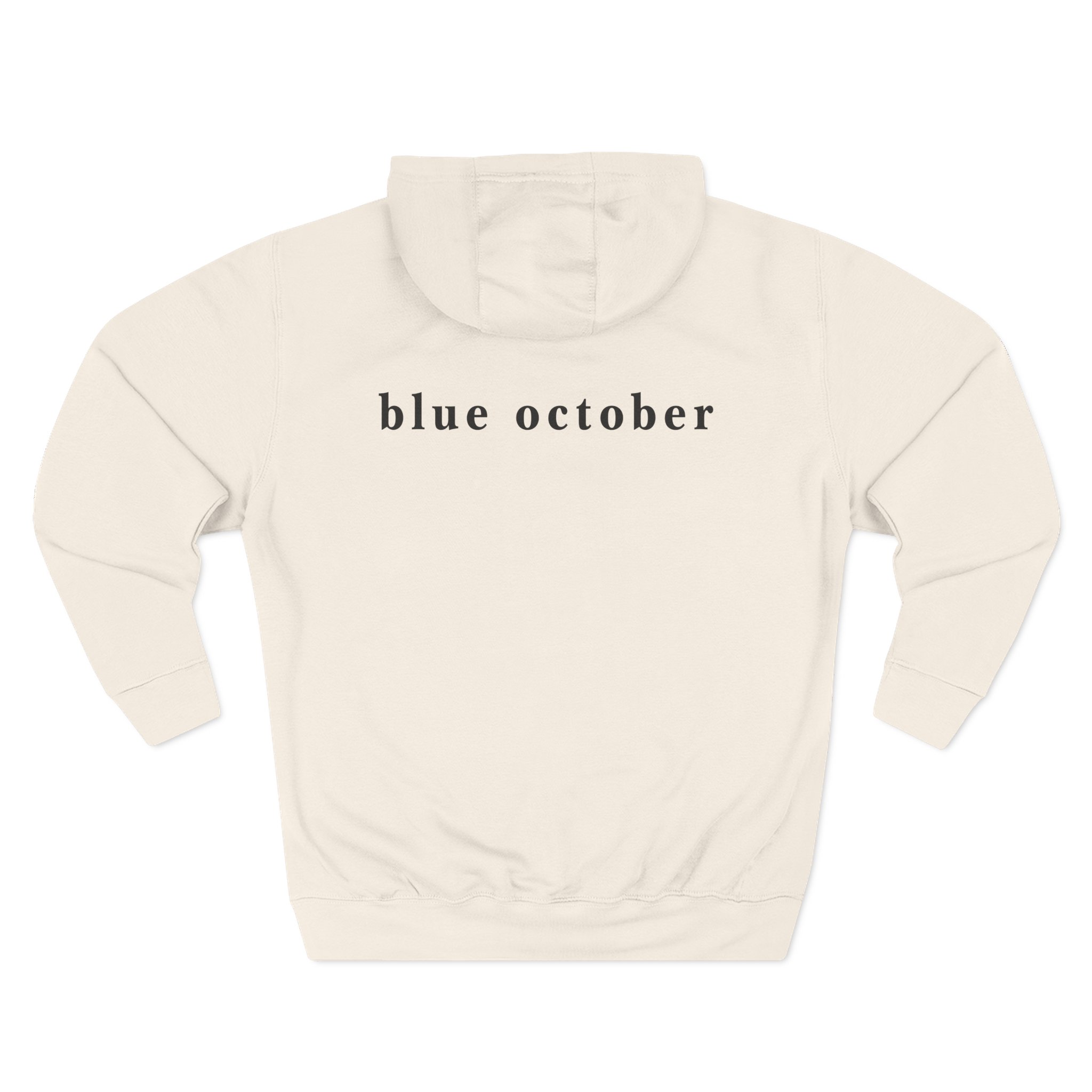 Blue October Big Rose Three-Panel Fleece Hoodie - Image 6