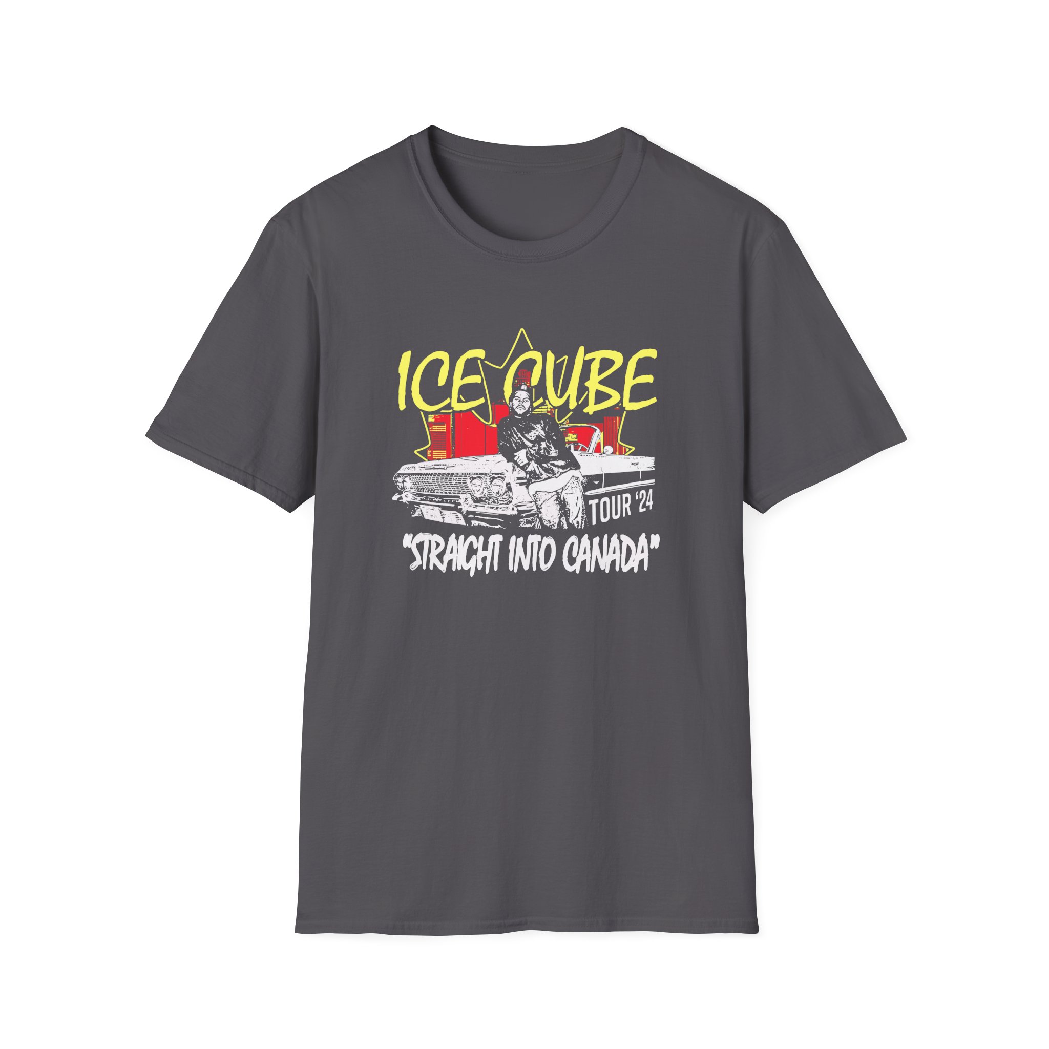Ice Cube Impala Canada Unisex Softstyle T-Shirt - Image 13
