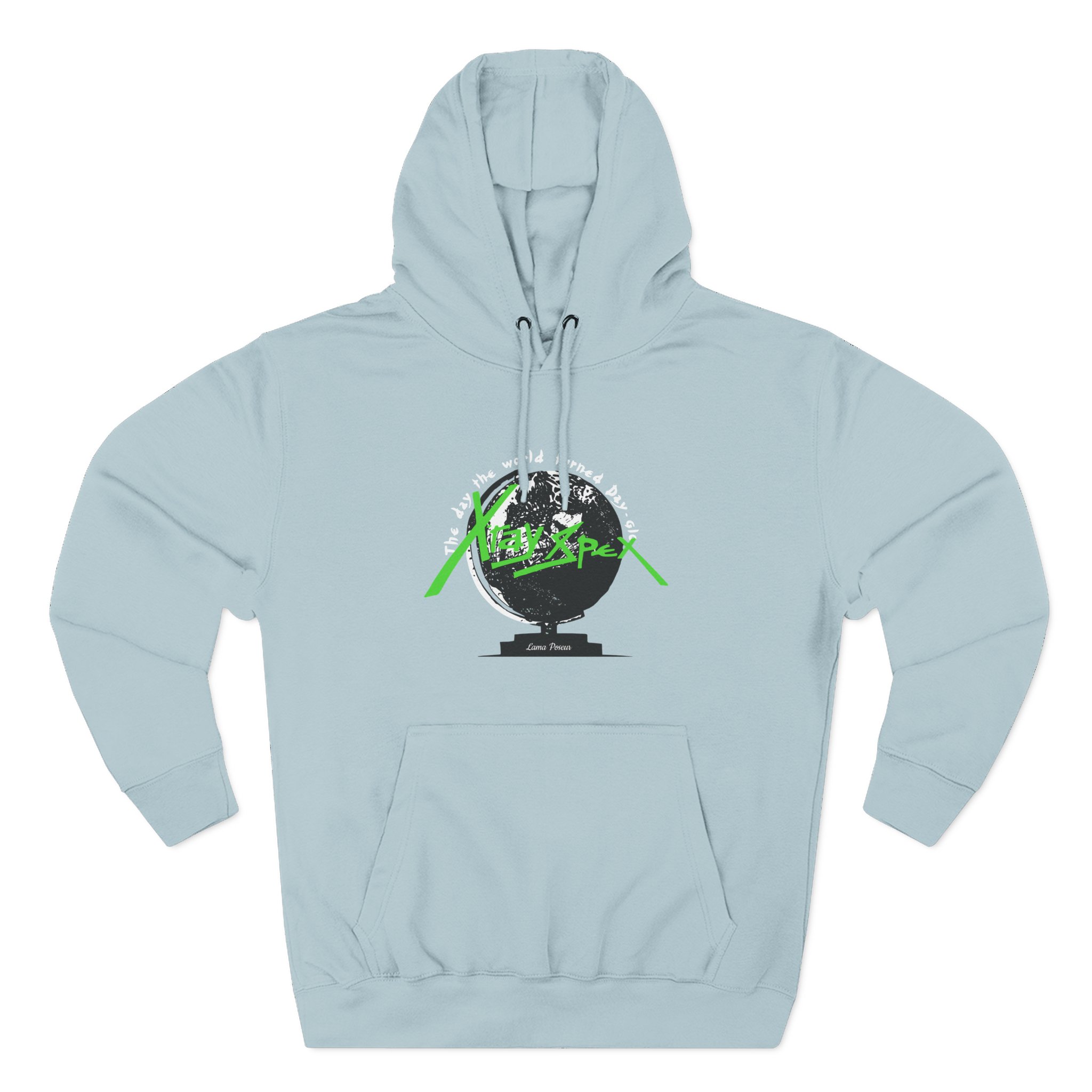 X-ray Spex Day-Glo Globe Three-panel Fleece Hoodie - Image 7